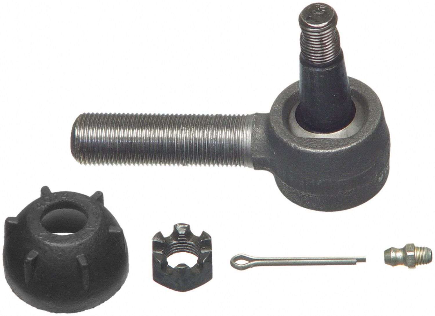 Top View of Left Steering Tie Rod End MOOG ES62L