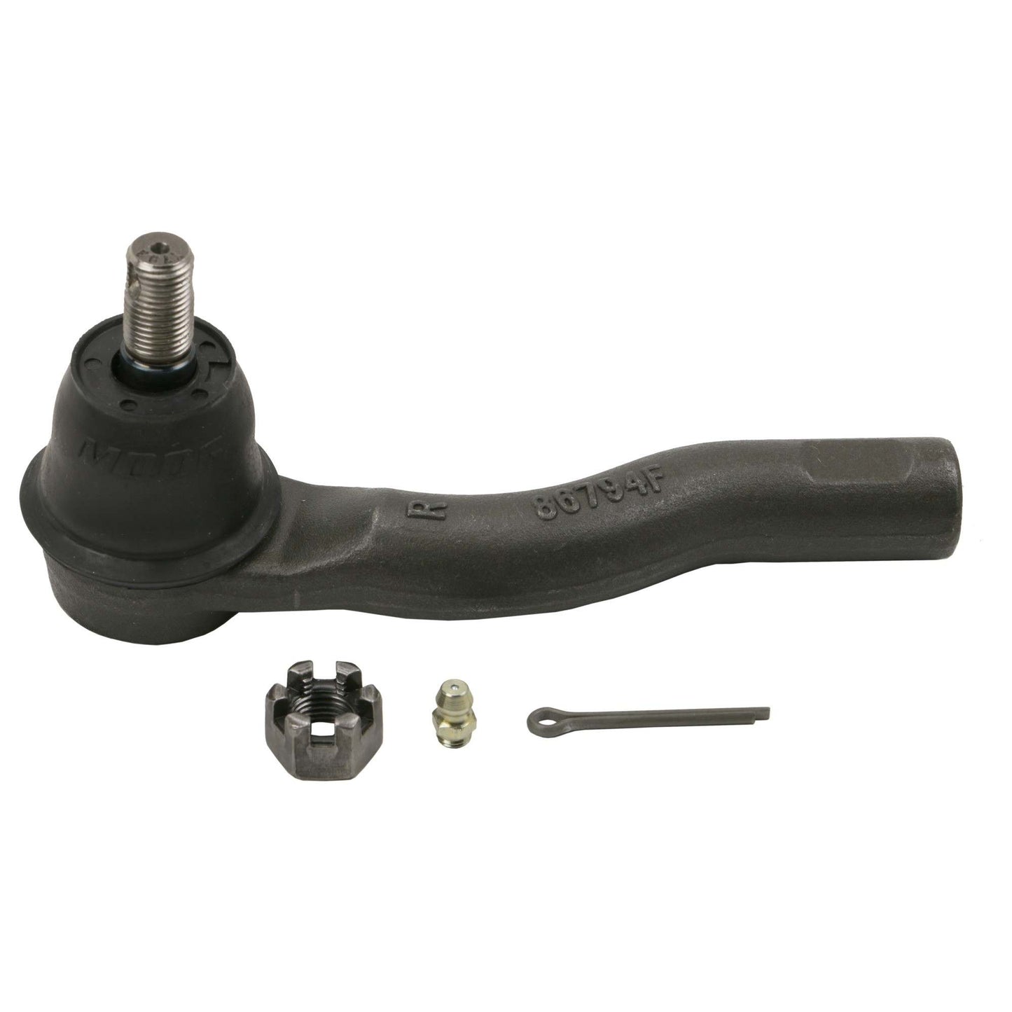 Angle View of Right Steering Tie Rod End MOOG ES800027