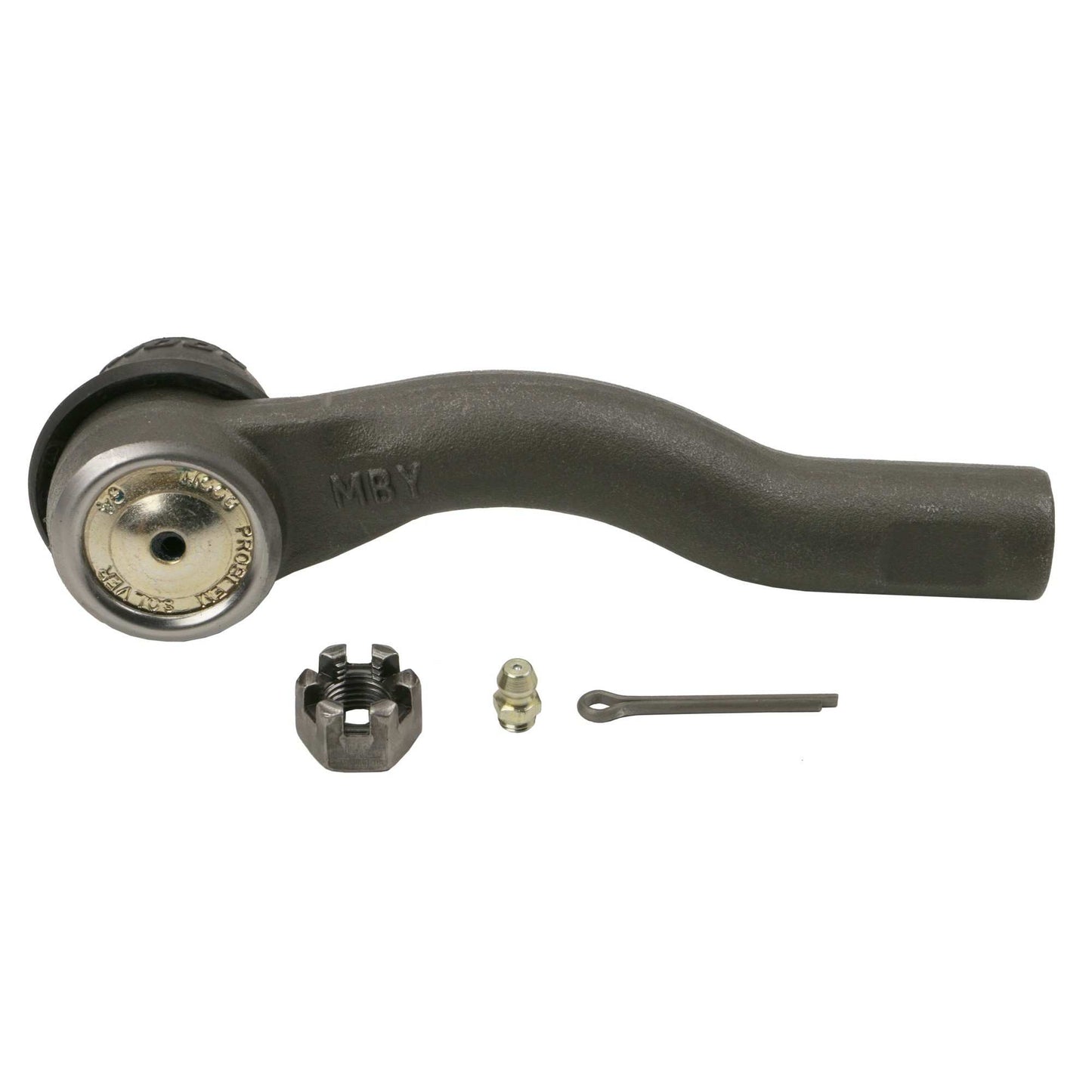 Back View of Right Steering Tie Rod End MOOG ES800027