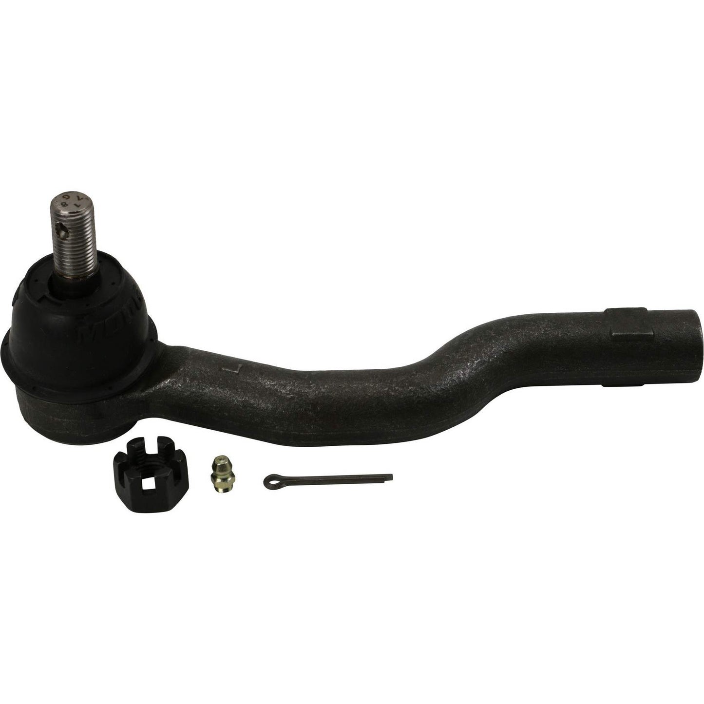 Angle View of Left Steering Tie Rod End MOOG ES800031