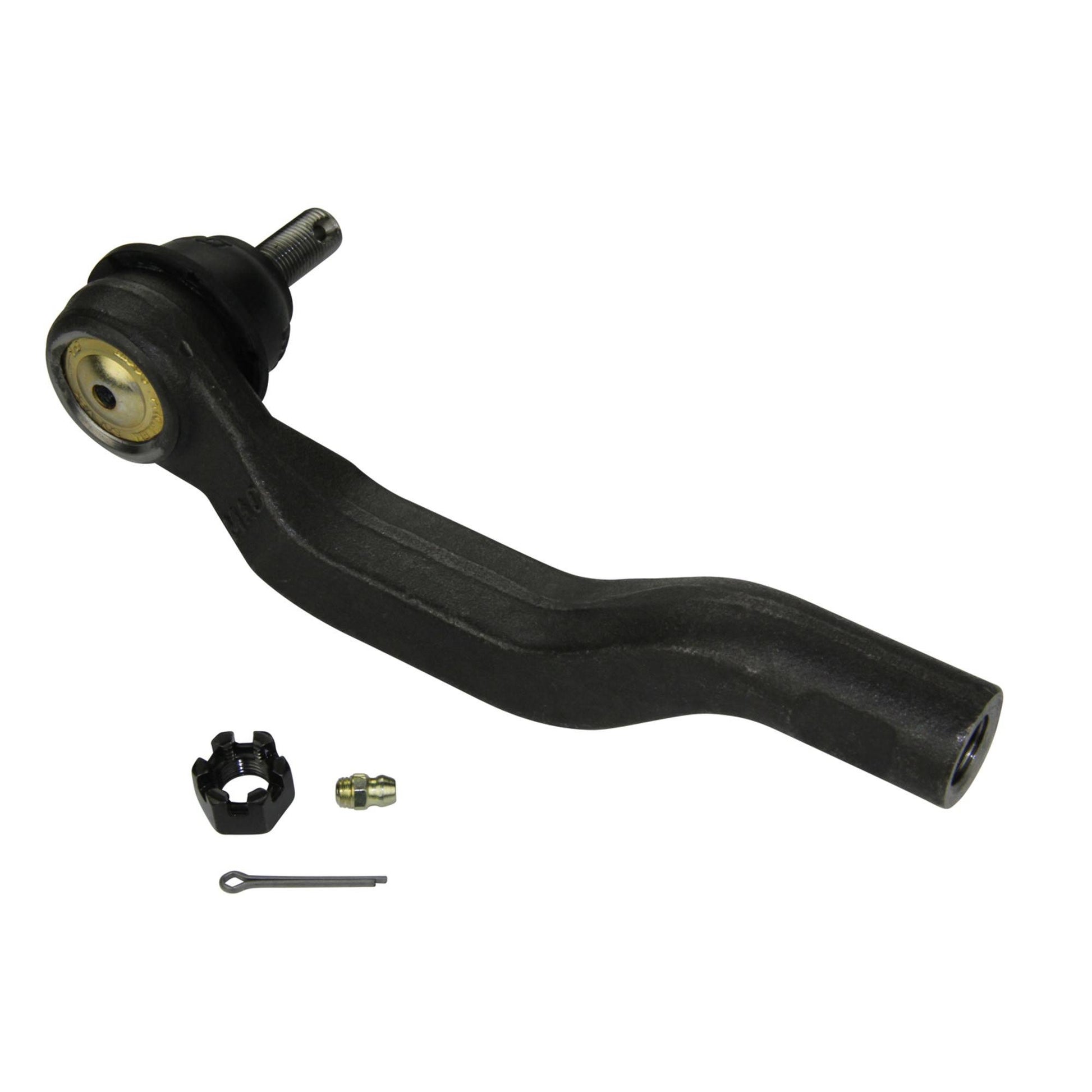 Back View of Left Steering Tie Rod End MOOG ES800054