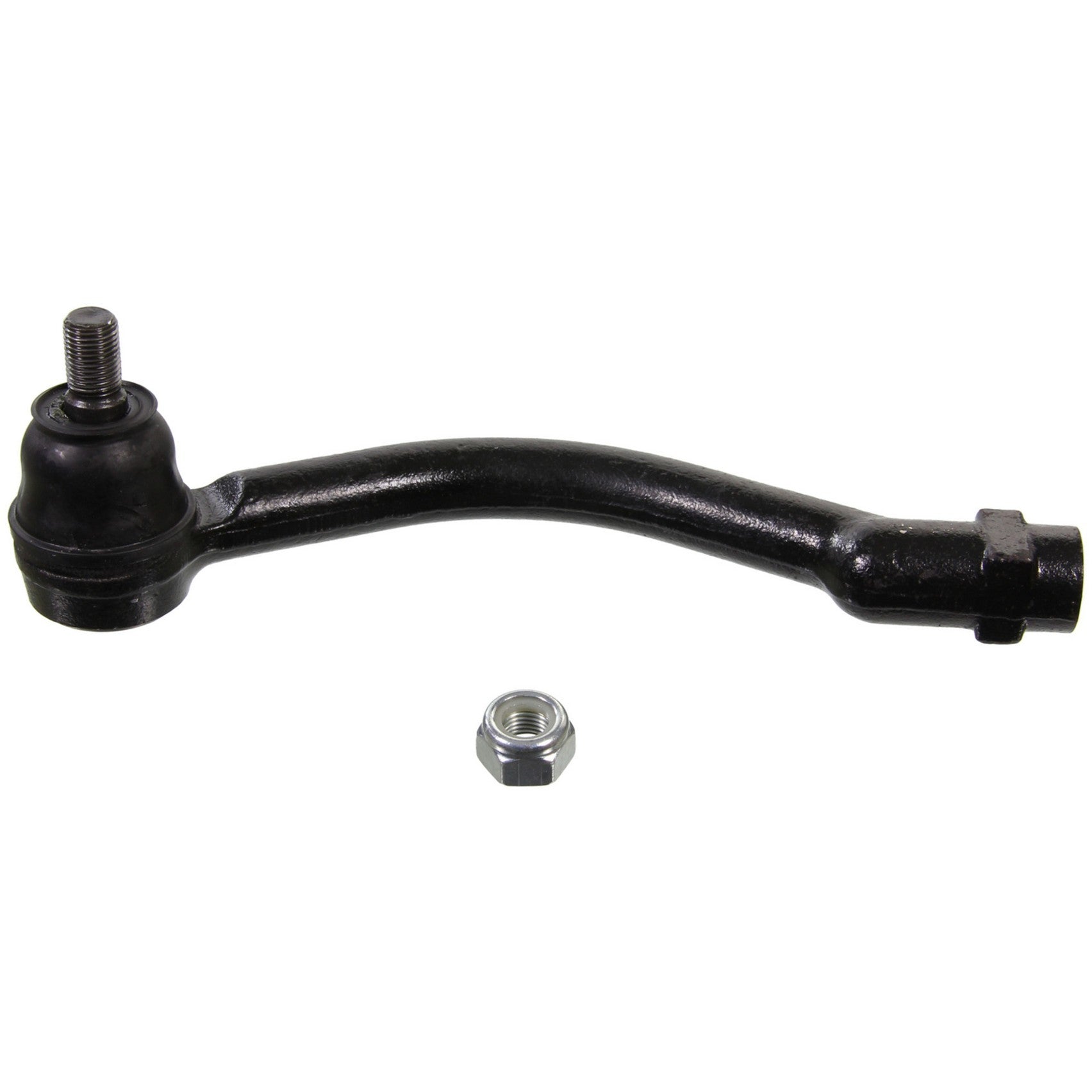 Angle View of Left Steering Tie Rod End MOOG ES800334