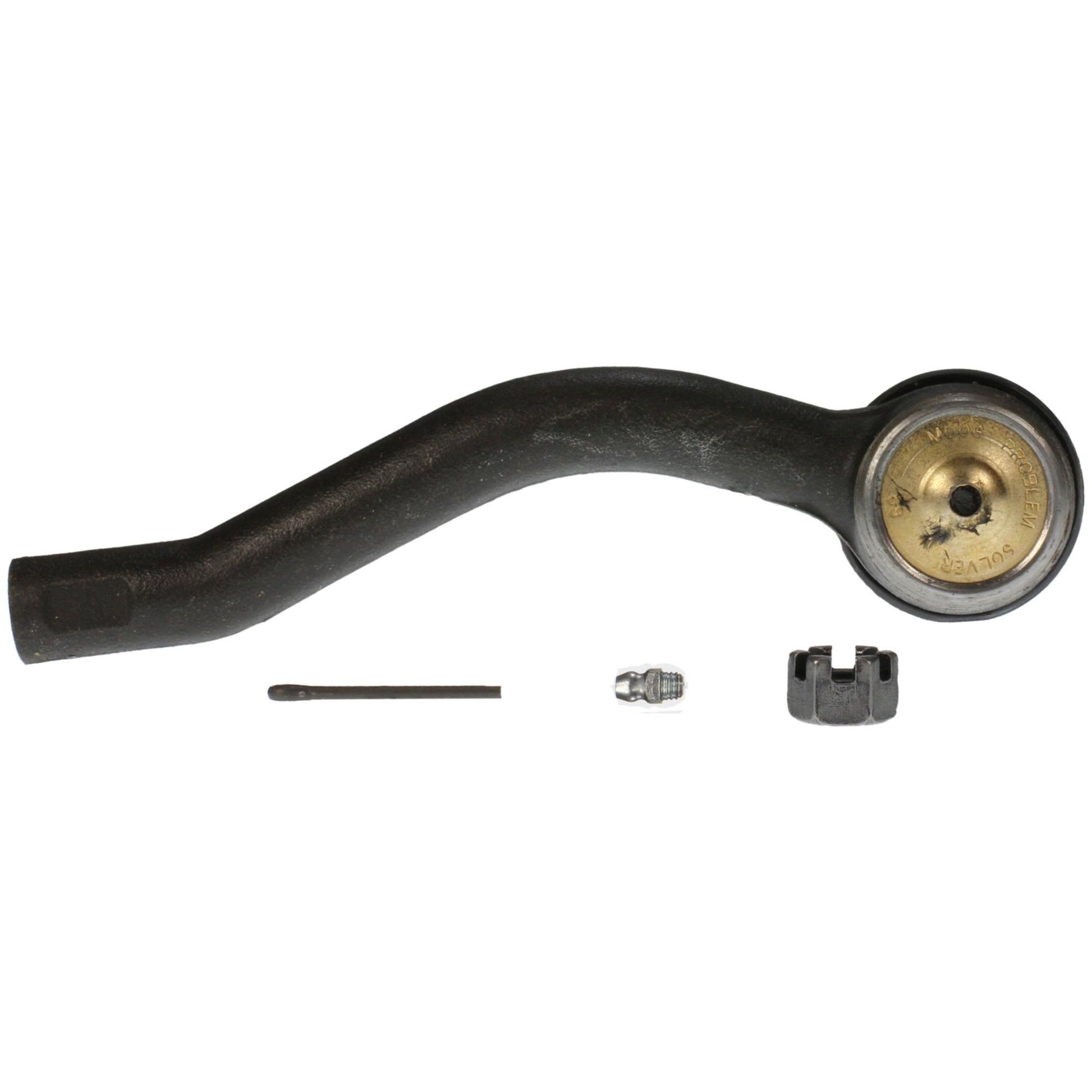 Back View of Left Steering Tie Rod End MOOG ES800338