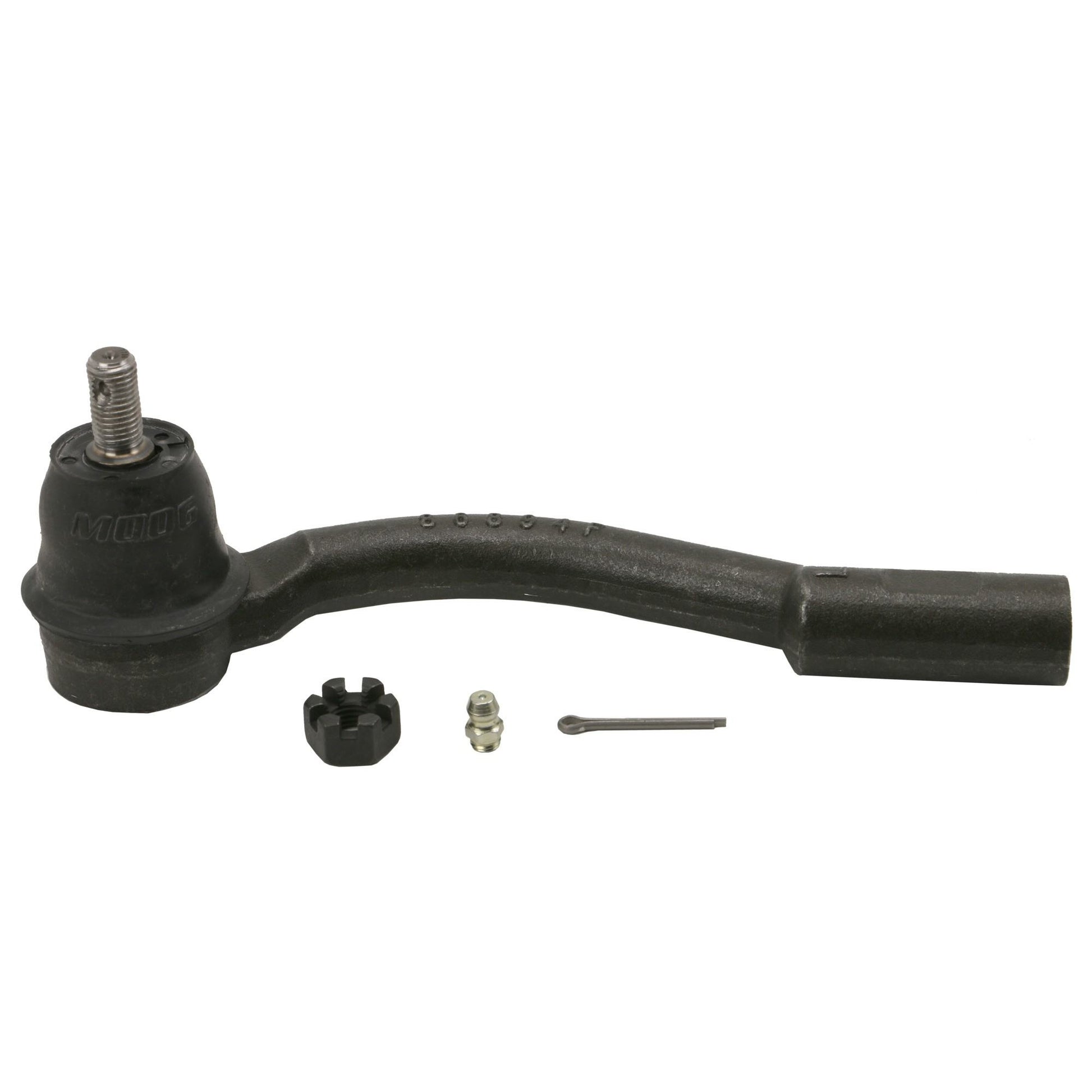 Angle View of Left Steering Tie Rod End MOOG ES800350