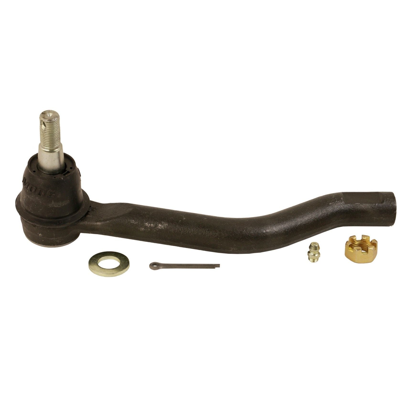 Angle View of Left Steering Tie Rod End MOOG ES800357