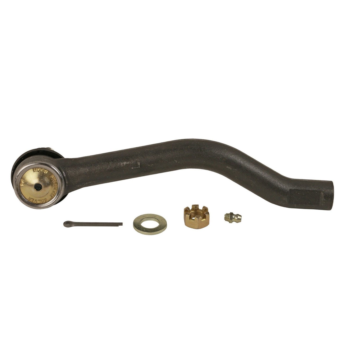 Back View of Left Steering Tie Rod End MOOG ES800357