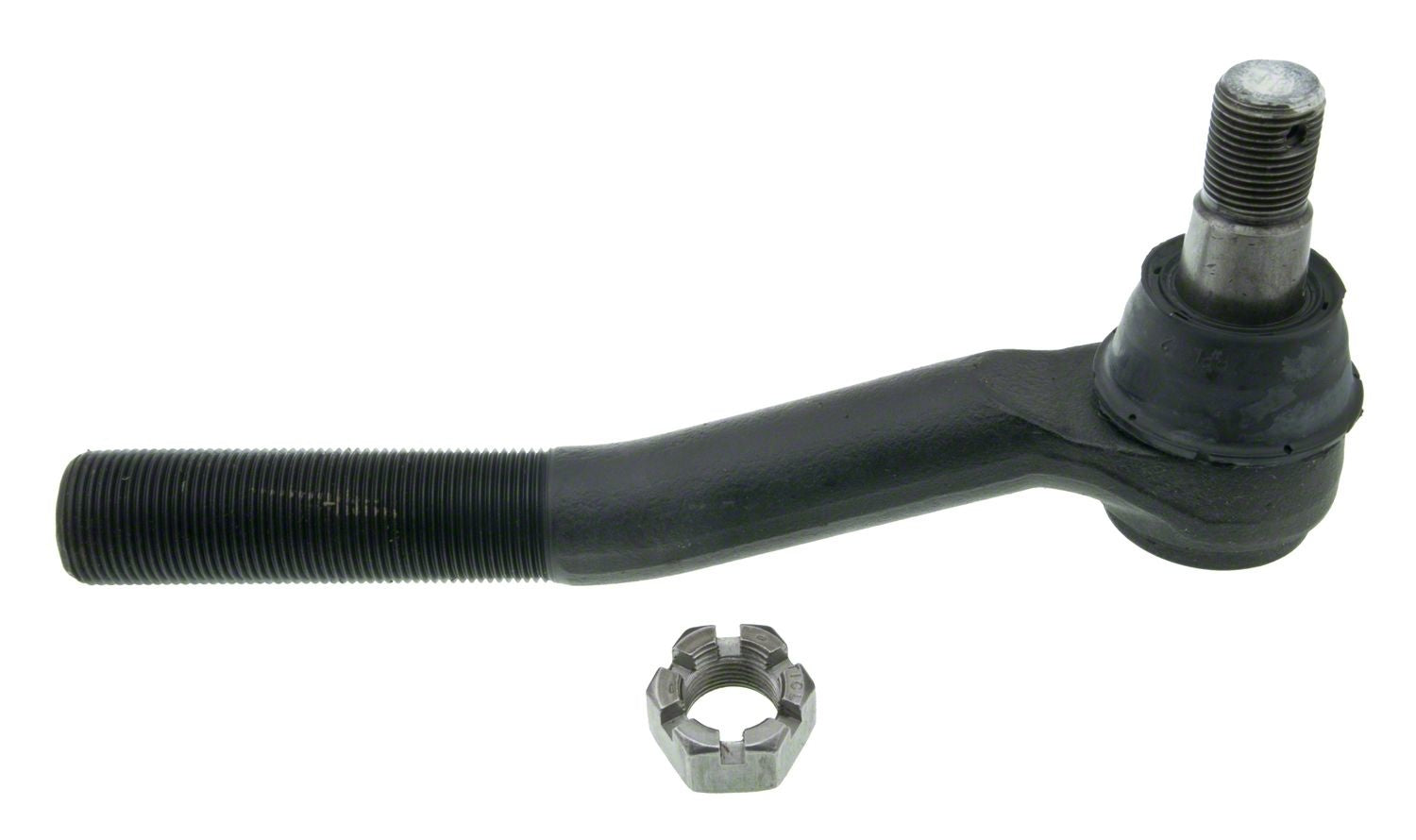 Top View of Right Steering Tie Rod End MOOG ES800420