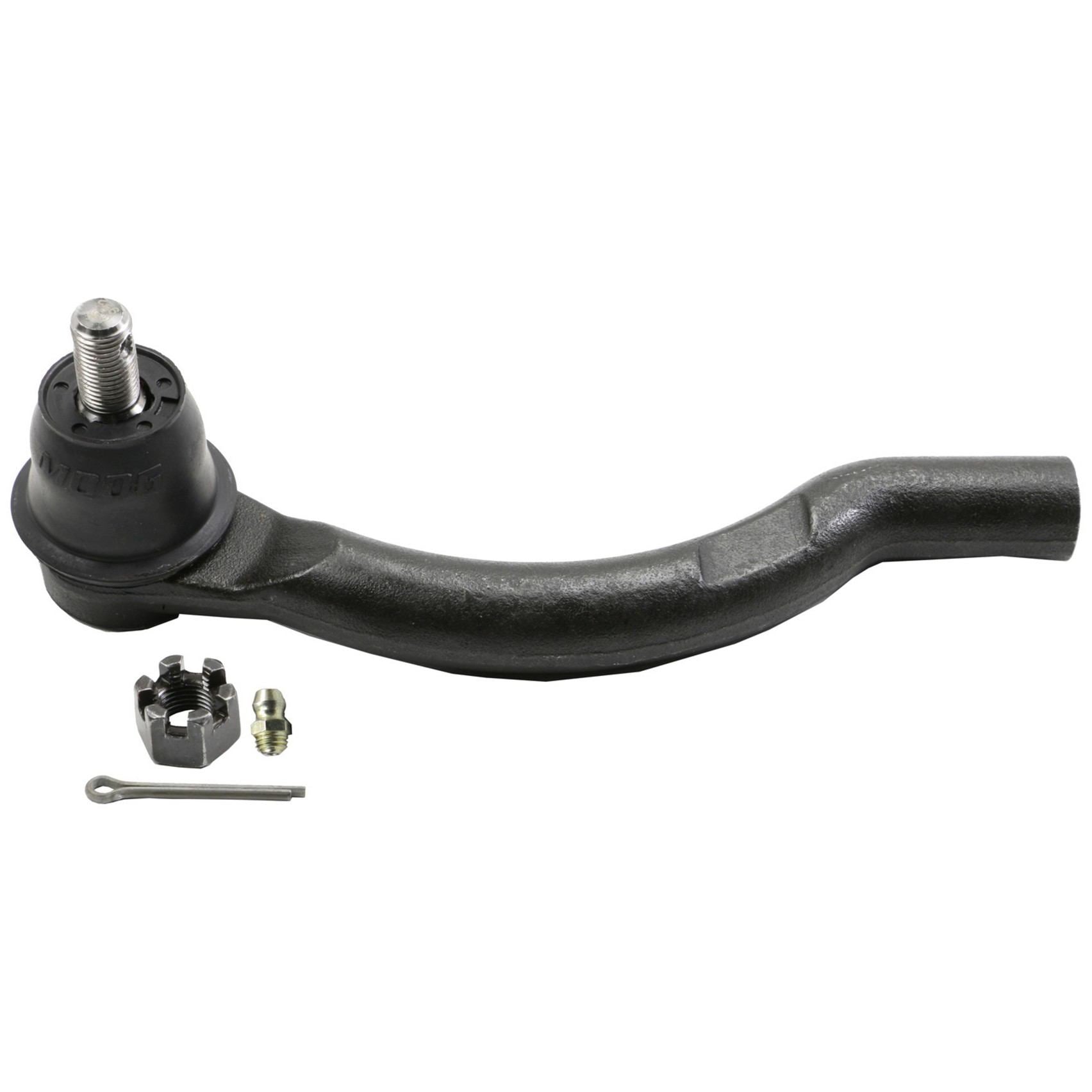 Angle View of Left Steering Tie Rod End MOOG ES800460