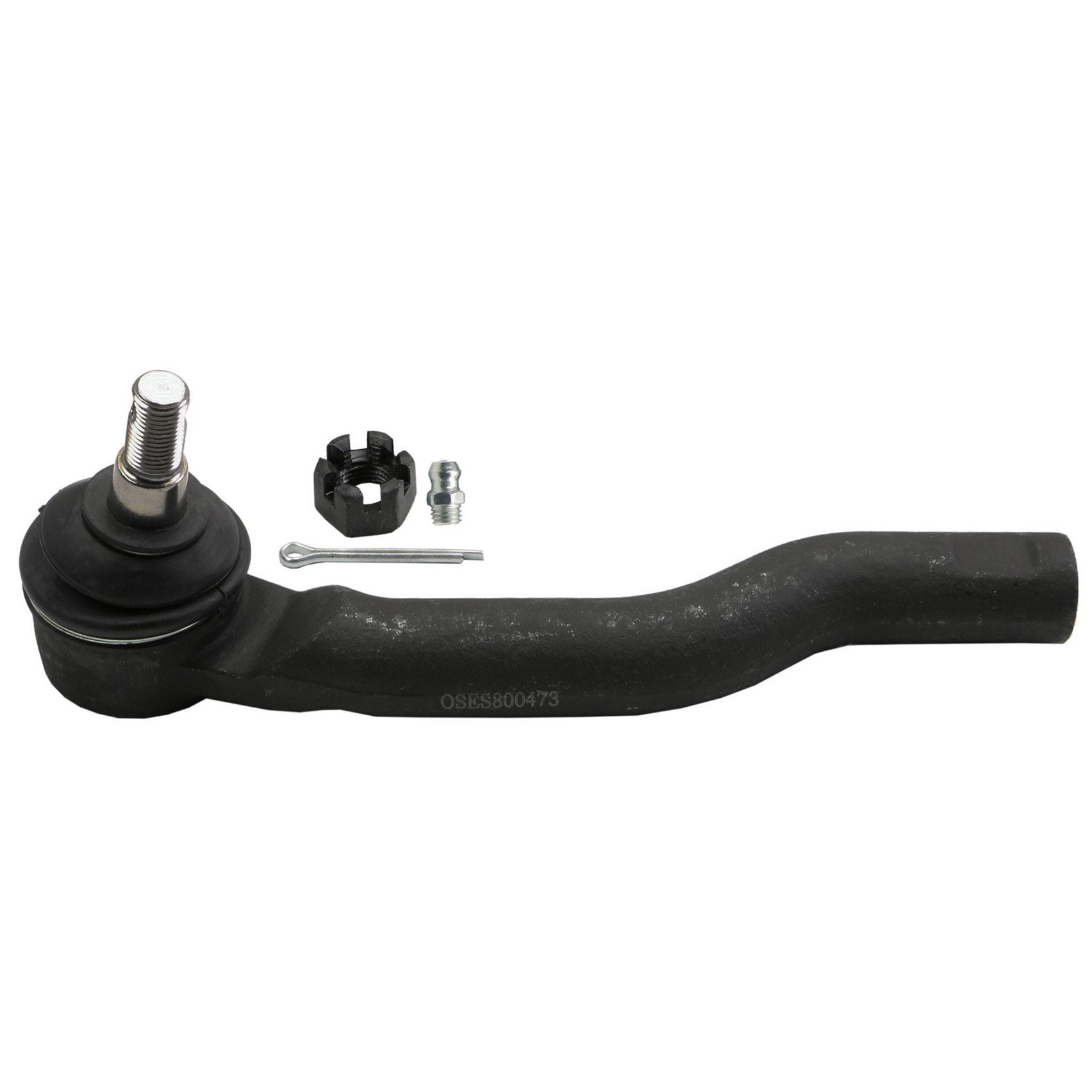 Angle View of Right Steering Tie Rod End MOOG ES800473