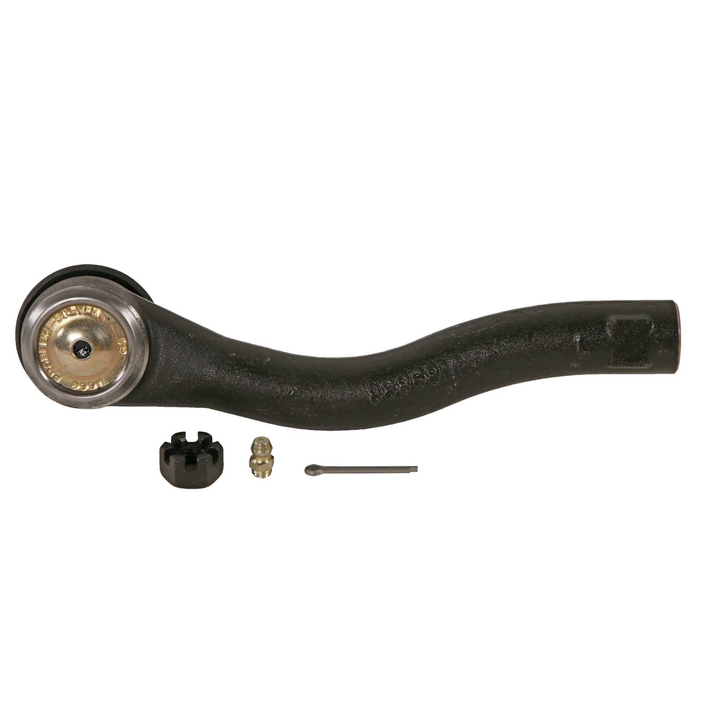 Back View of Left Steering Tie Rod End MOOG ES800583