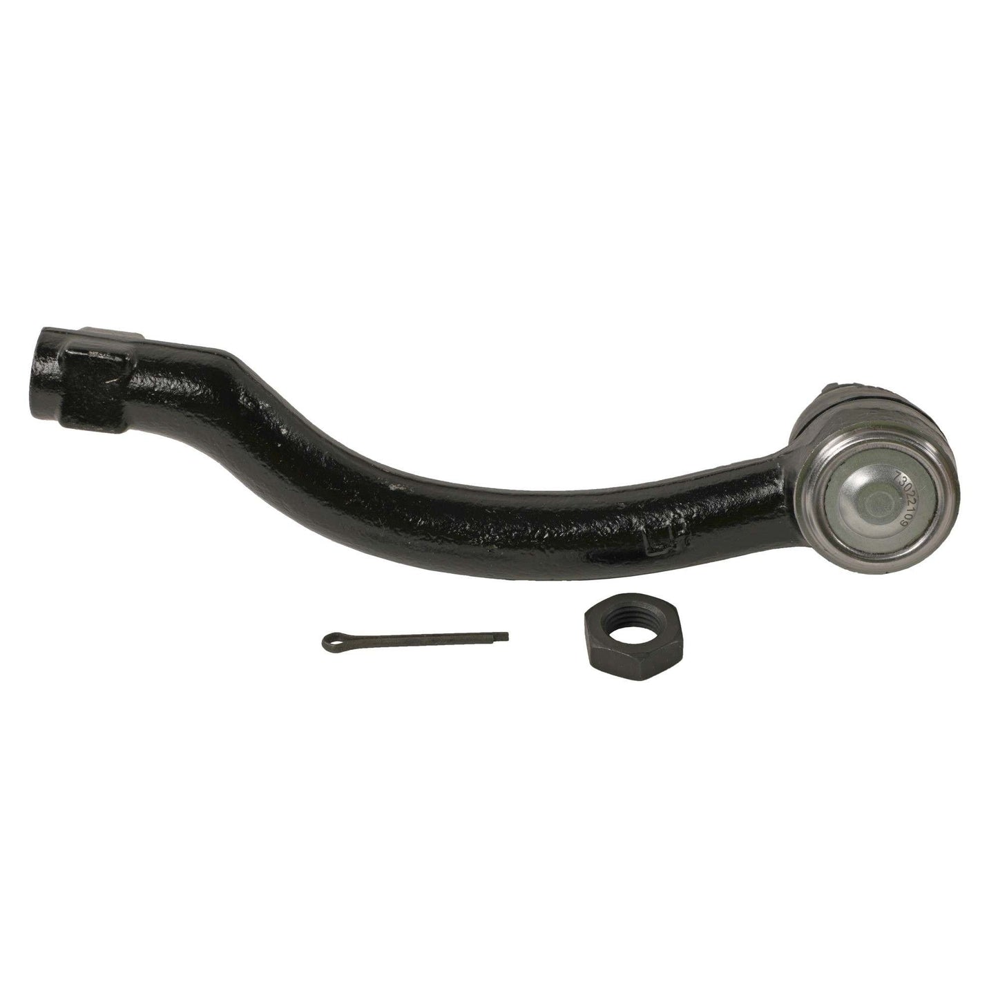 Back View of Left Steering Tie Rod End MOOG ES800590