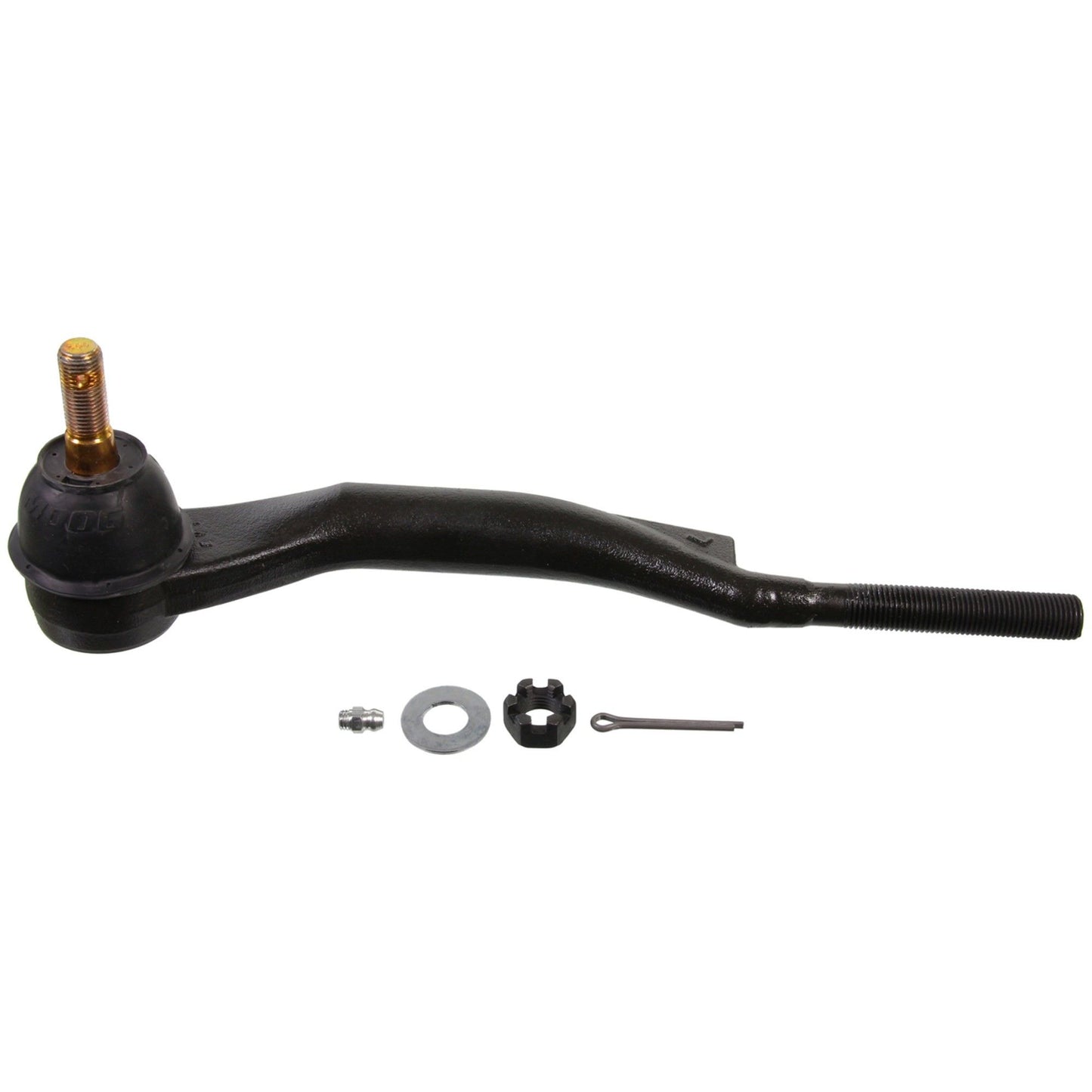 Angle View of Left Steering Tie Rod End MOOG ES800641