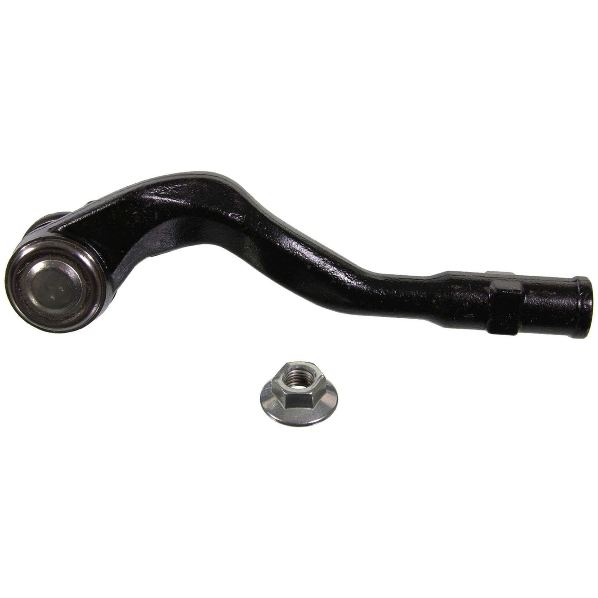 Back View of Left Steering Tie Rod End MOOG ES800670