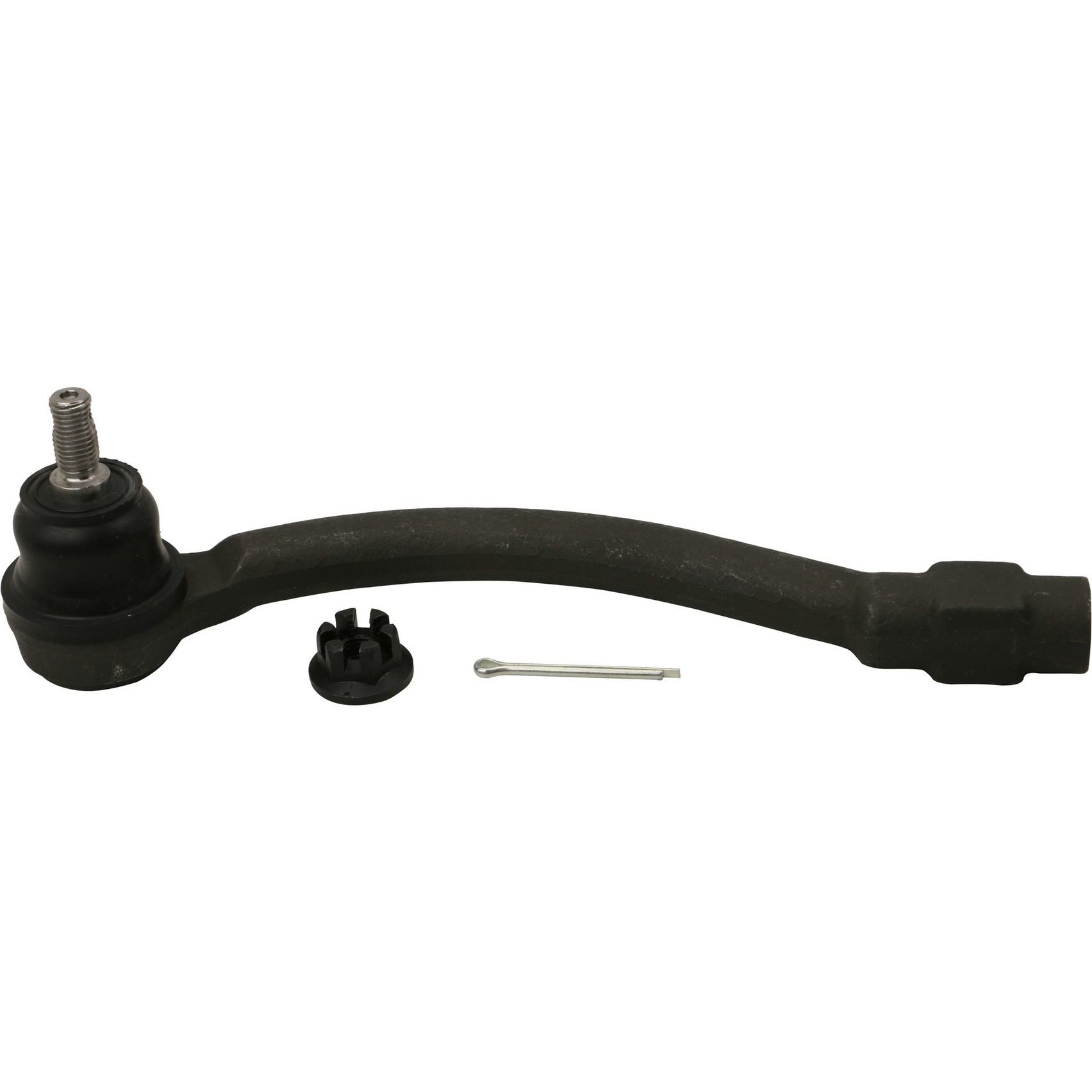 Angle View of Left Steering Tie Rod End MOOG ES801074