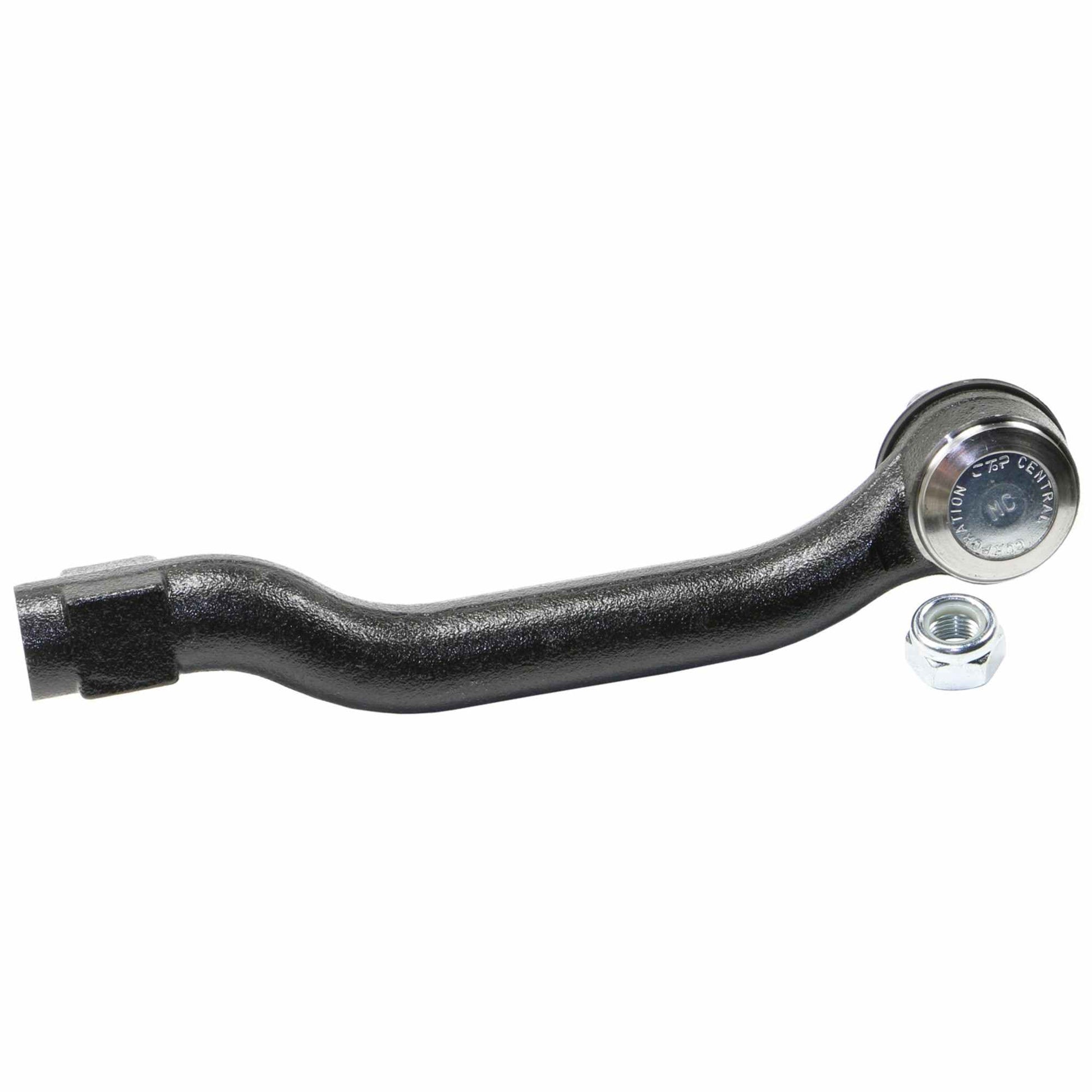 Back View of Left Steering Tie Rod End MOOG ES801112