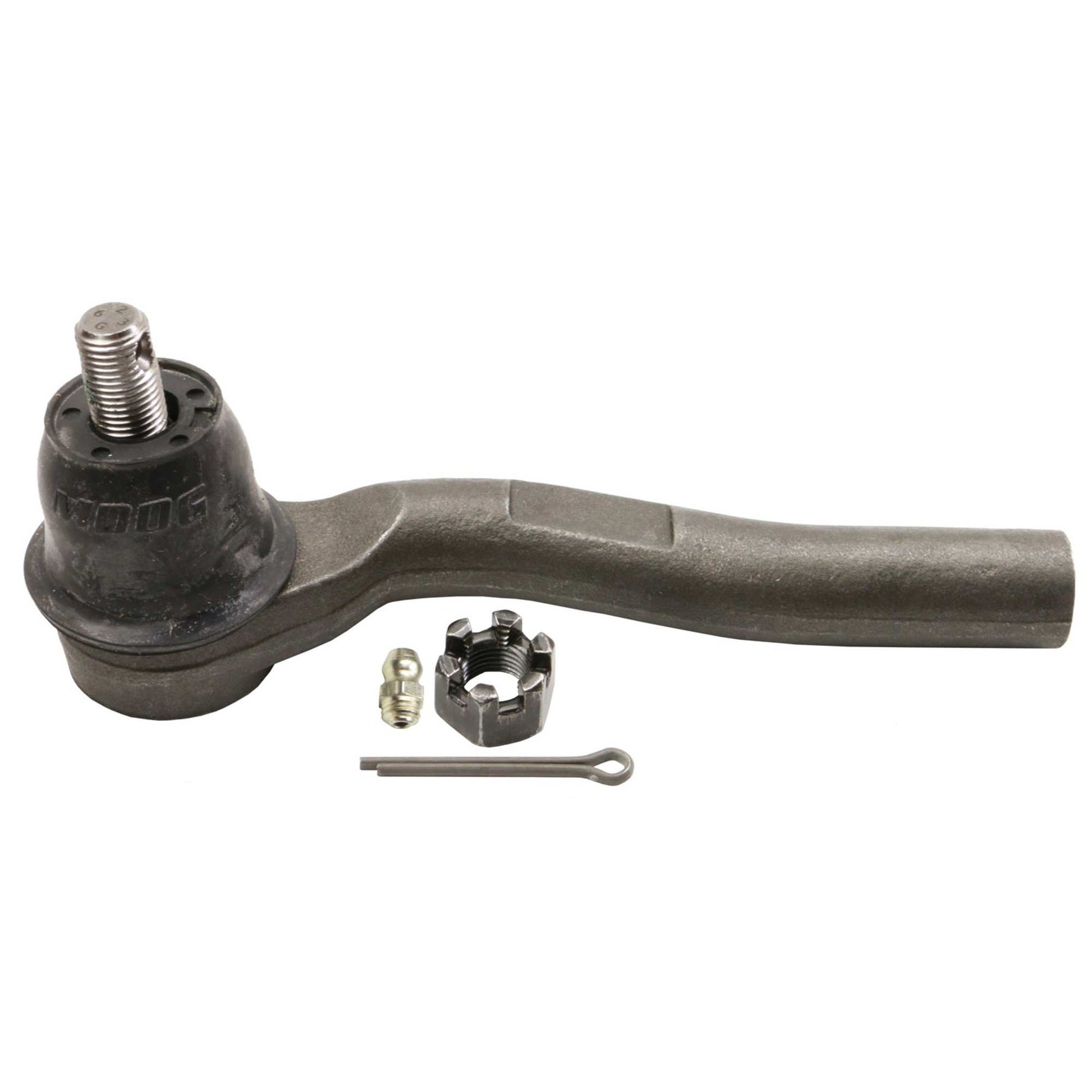 Angle View of Right Steering Tie Rod End MOOG ES801156