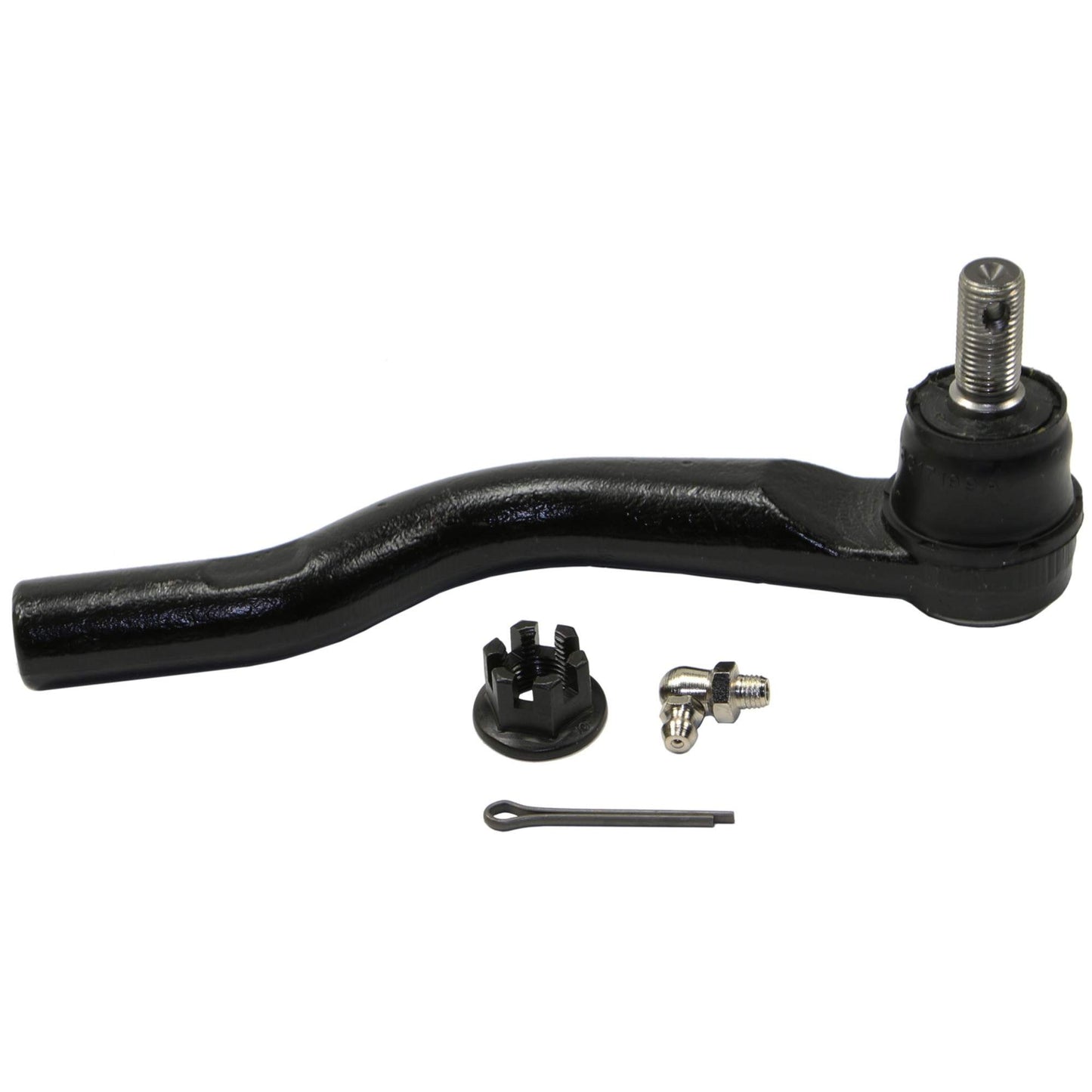 Angle View of Left Steering Tie Rod End MOOG ES801163