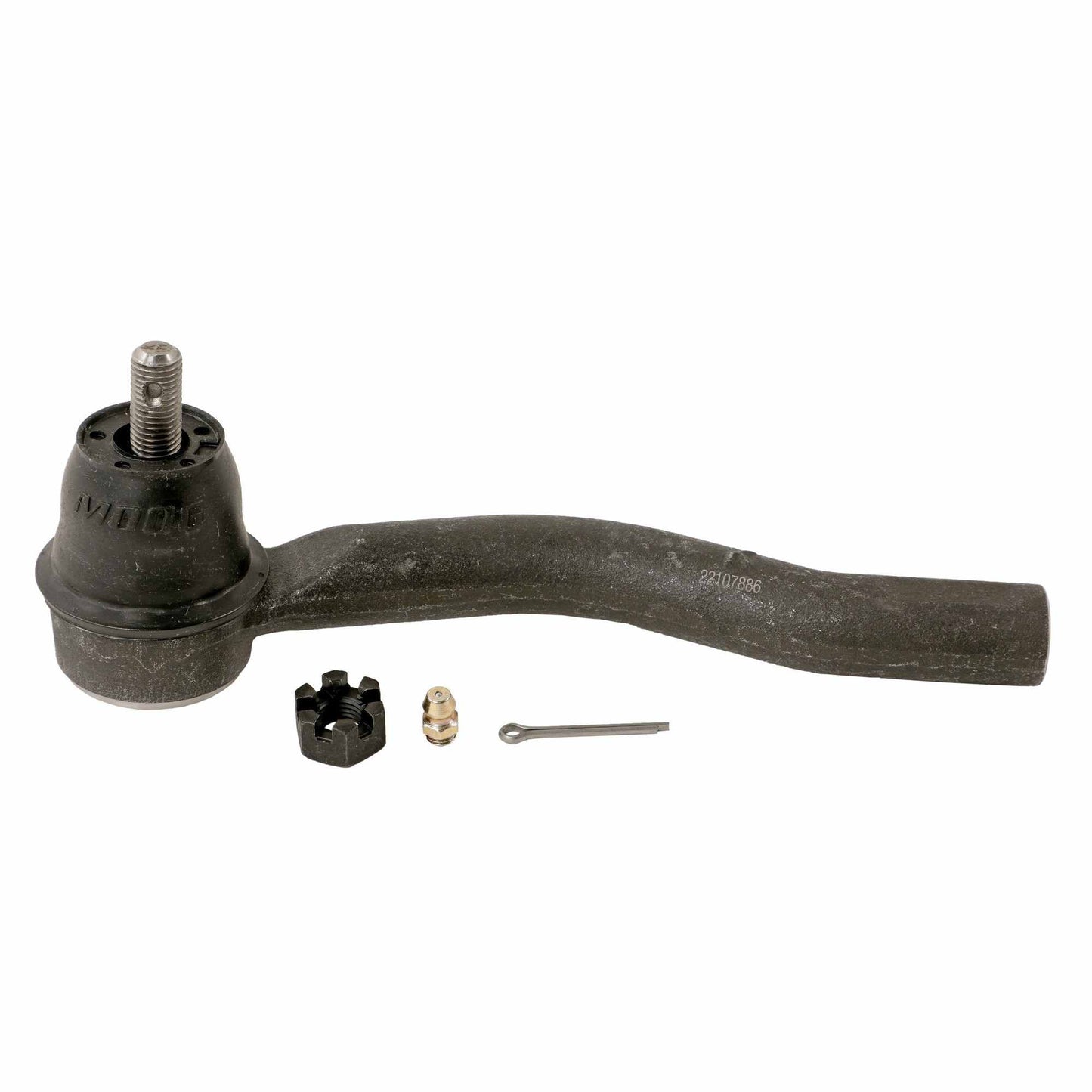 Angle View of Left Steering Tie Rod End MOOG ES801200