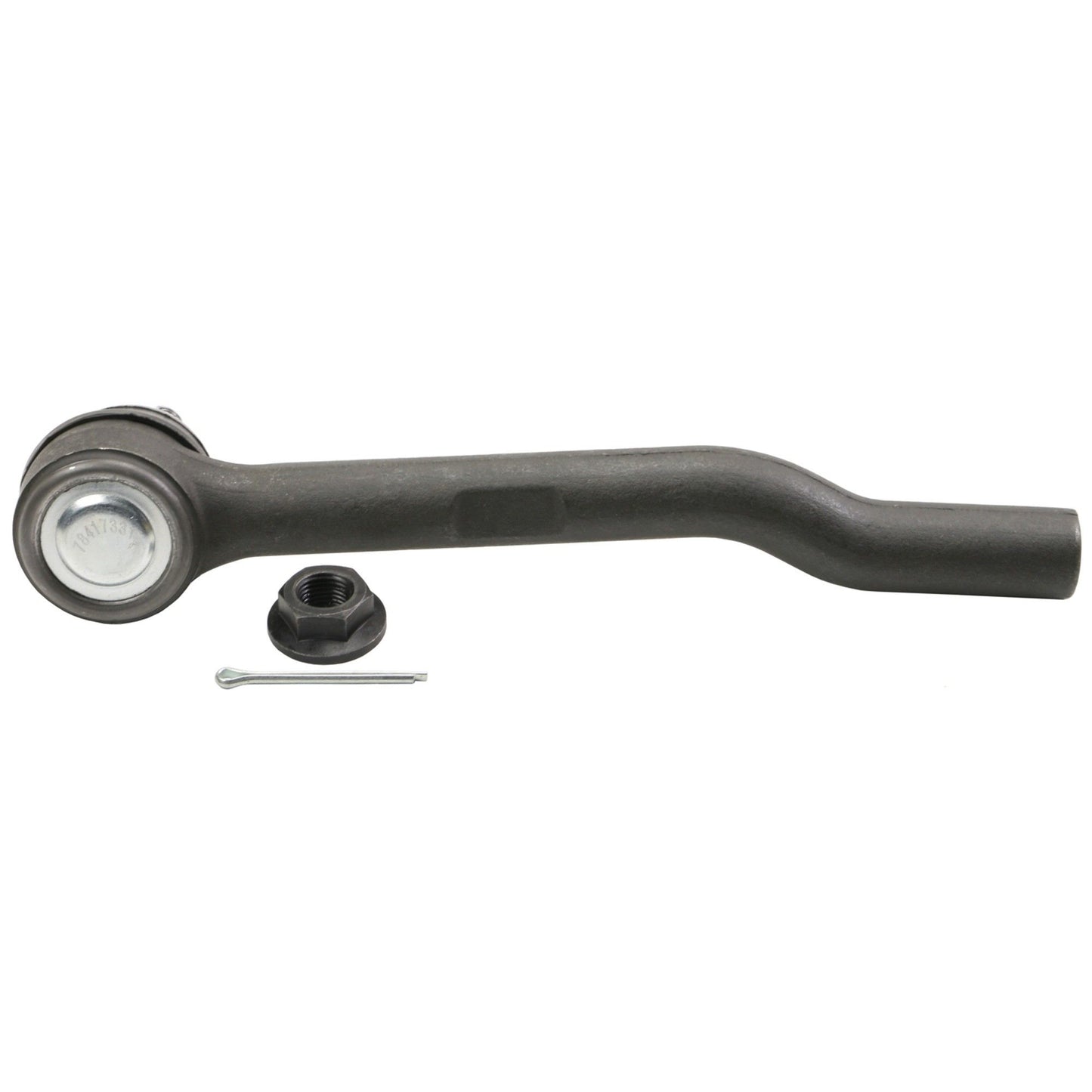 Back View of Left Steering Tie Rod End MOOG ES801205