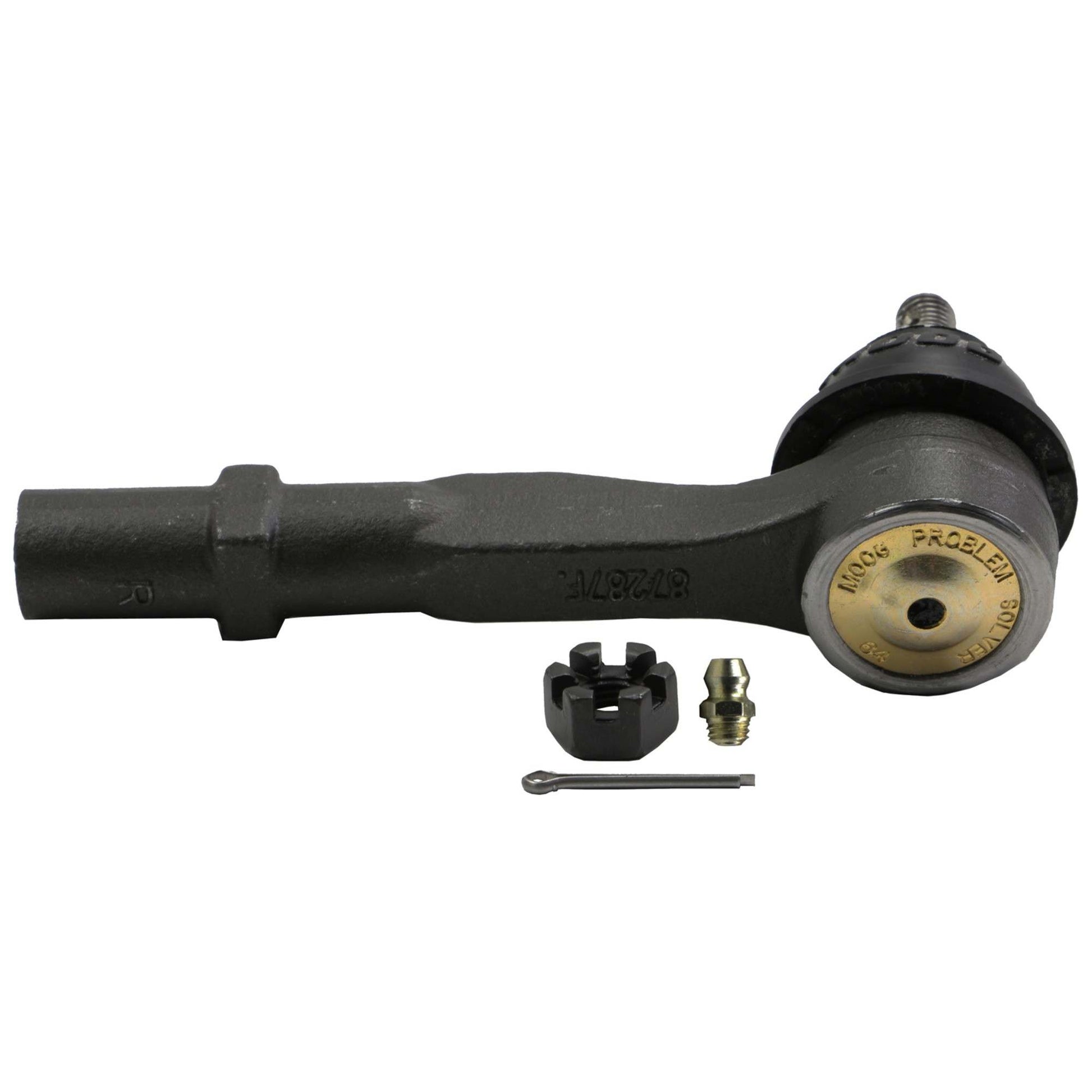 Back View of Right Steering Tie Rod End MOOG ES801214