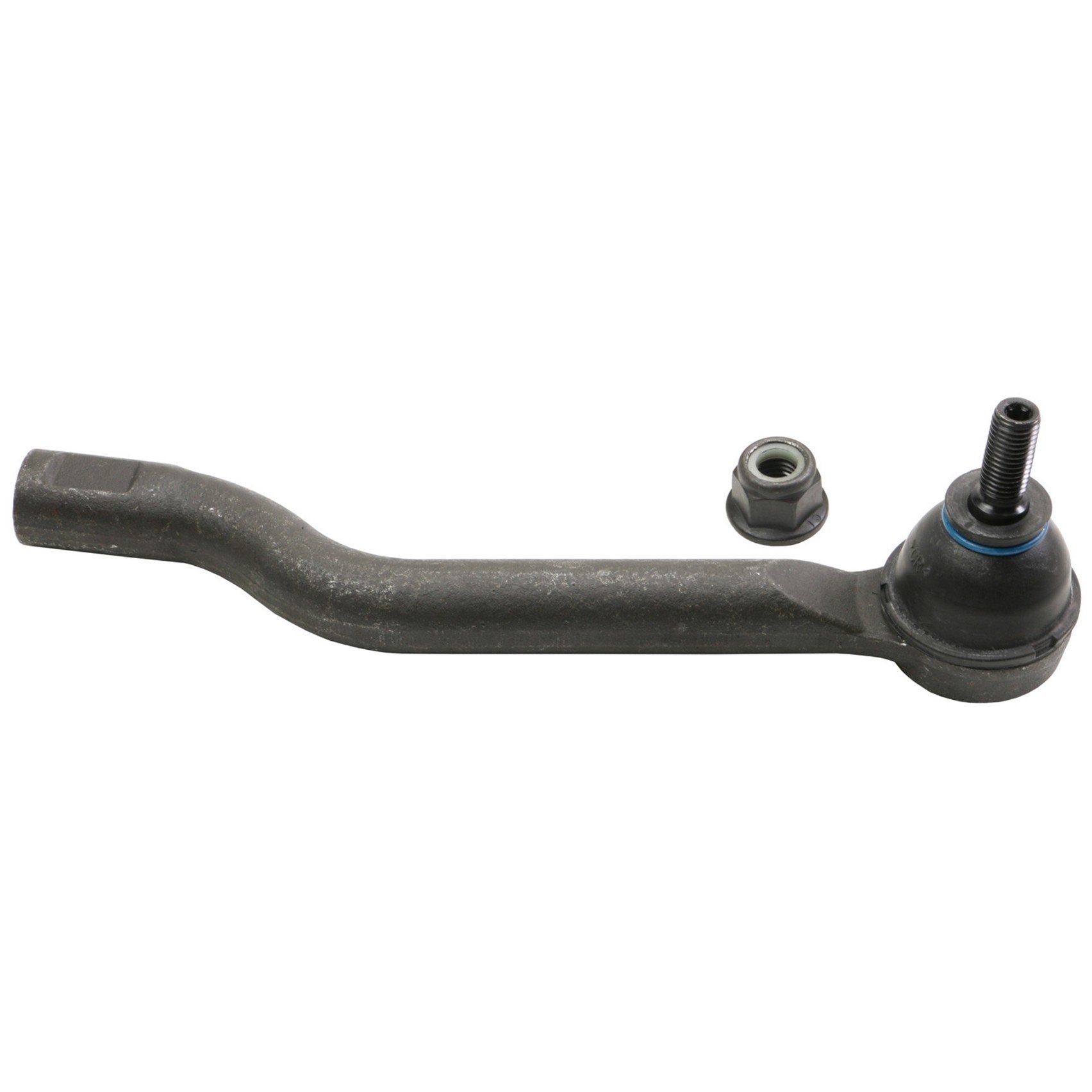 Angle View of Left Steering Tie Rod End MOOG ES801221