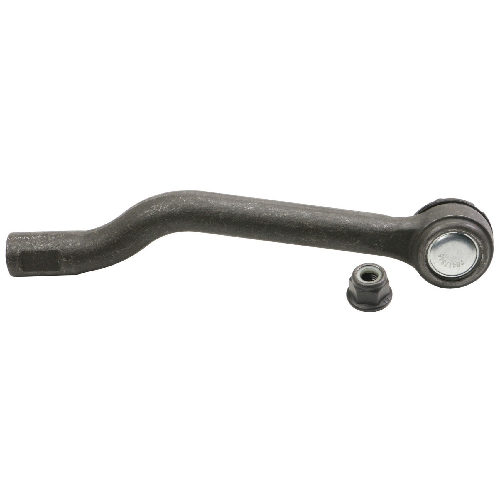 Back View of Left Steering Tie Rod End MOOG ES801221