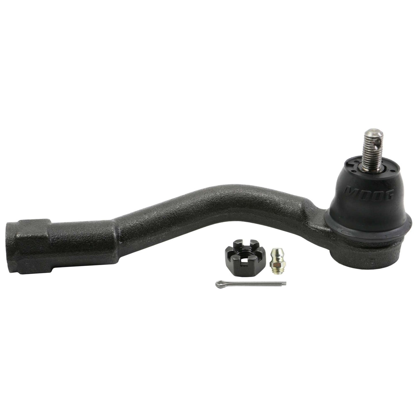 Angle View of Right Steering Tie Rod End MOOG ES801230