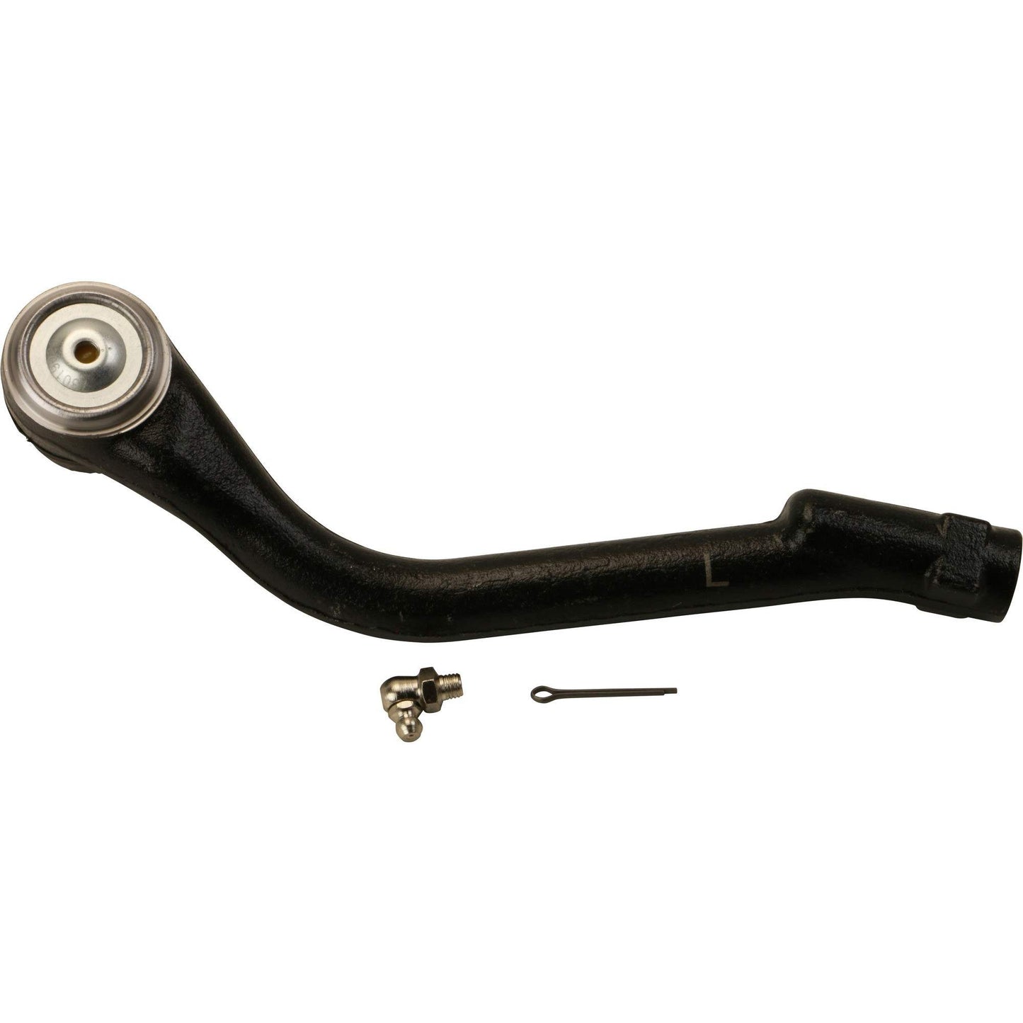 Back View of Left Steering Tie Rod End MOOG ES801263