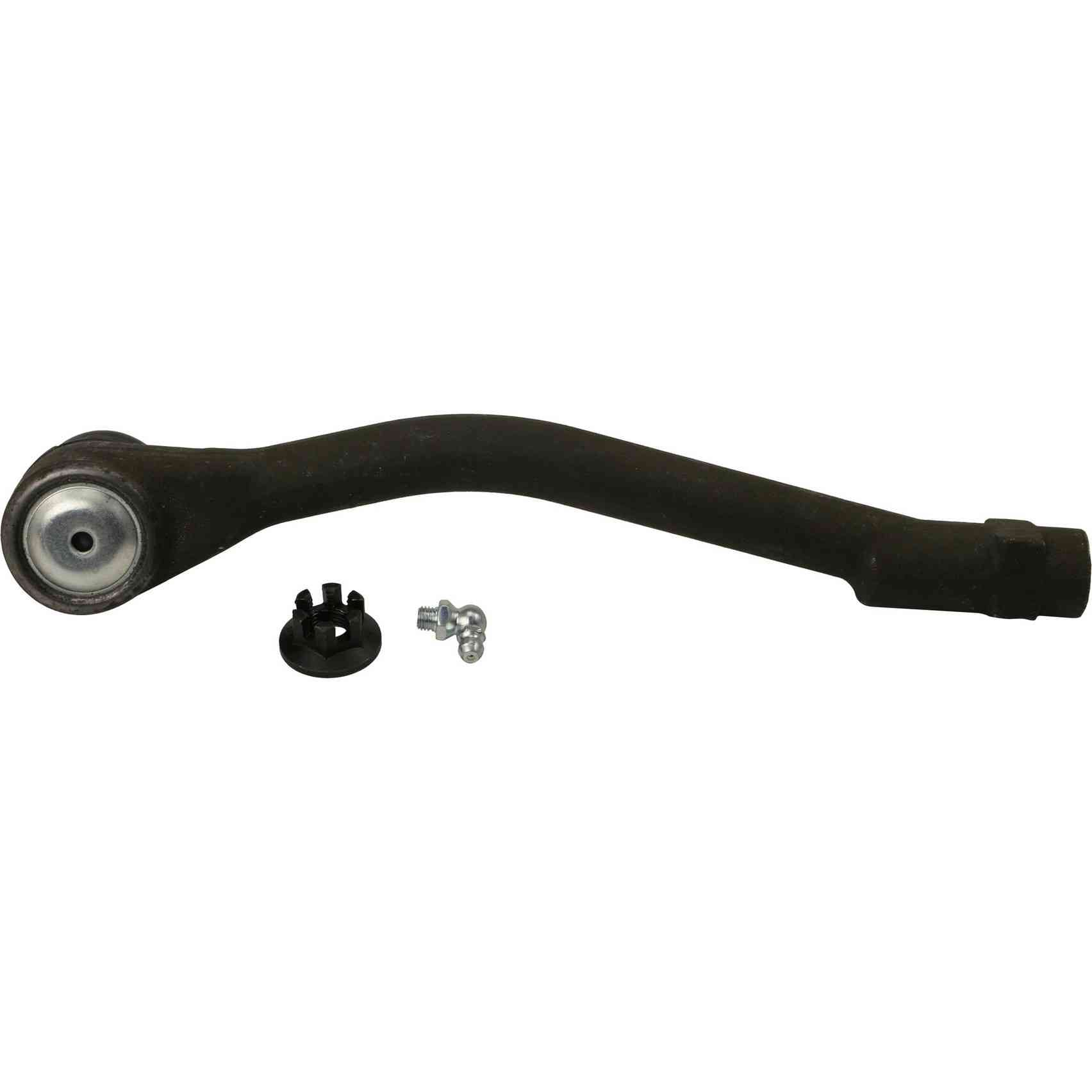 Back View of Left Steering Tie Rod End MOOG ES801368