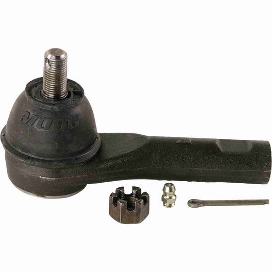 Angle View of Left Steering Tie Rod End MOOG ES801380