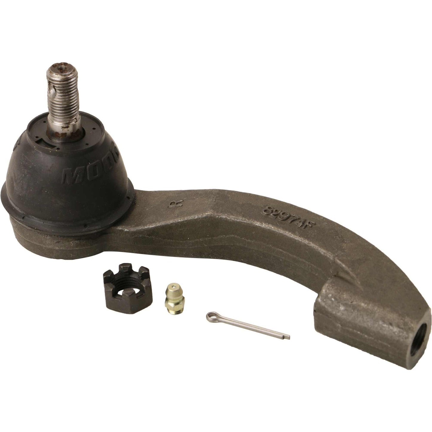 Angle View of Right Steering Tie Rod End MOOG ES80360