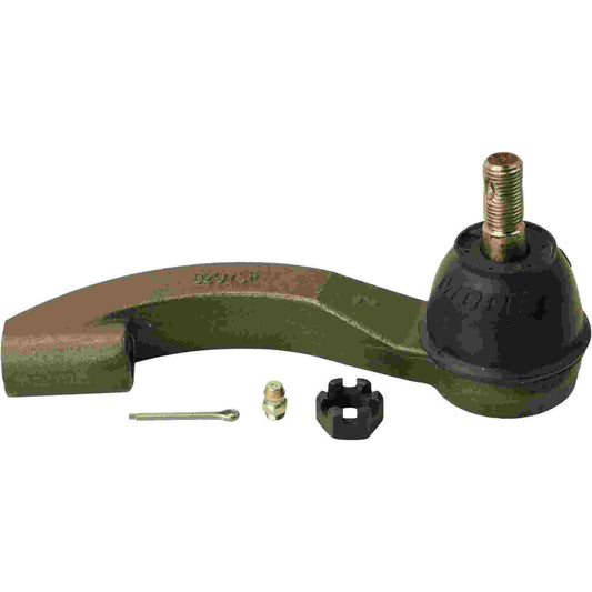 Angle View of Left Steering Tie Rod End MOOG ES80361