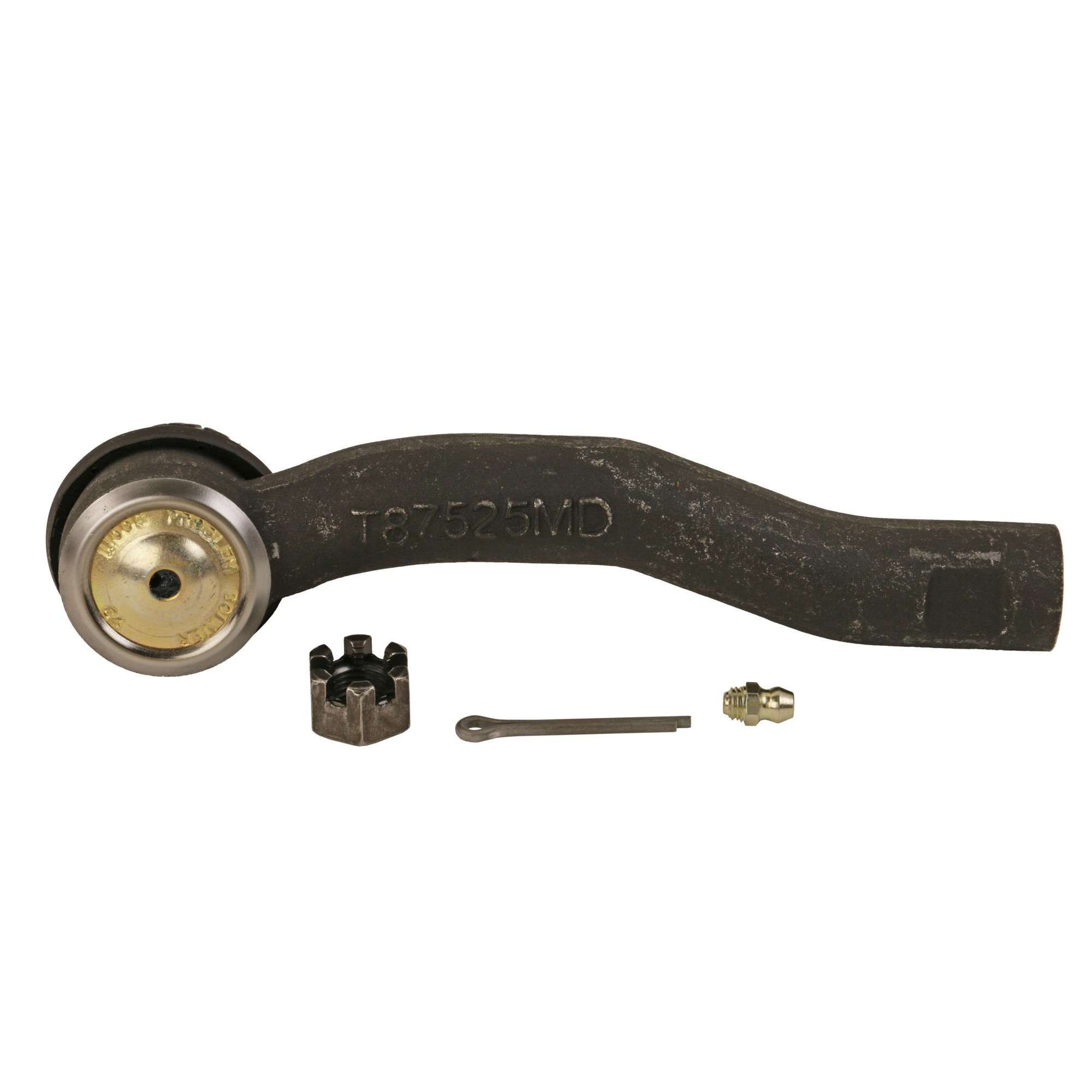 Back View of Right Steering Tie Rod End MOOG ES80431