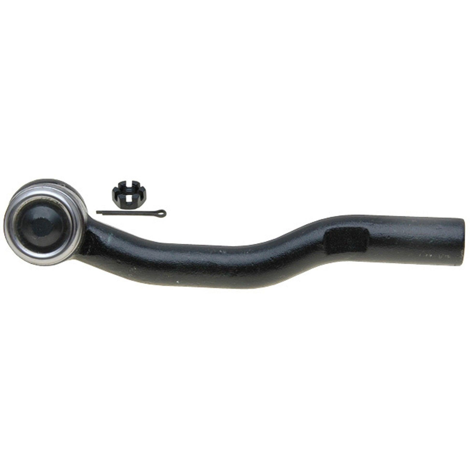 Bottom View of Right Steering Tie Rod End MOOG ES80602