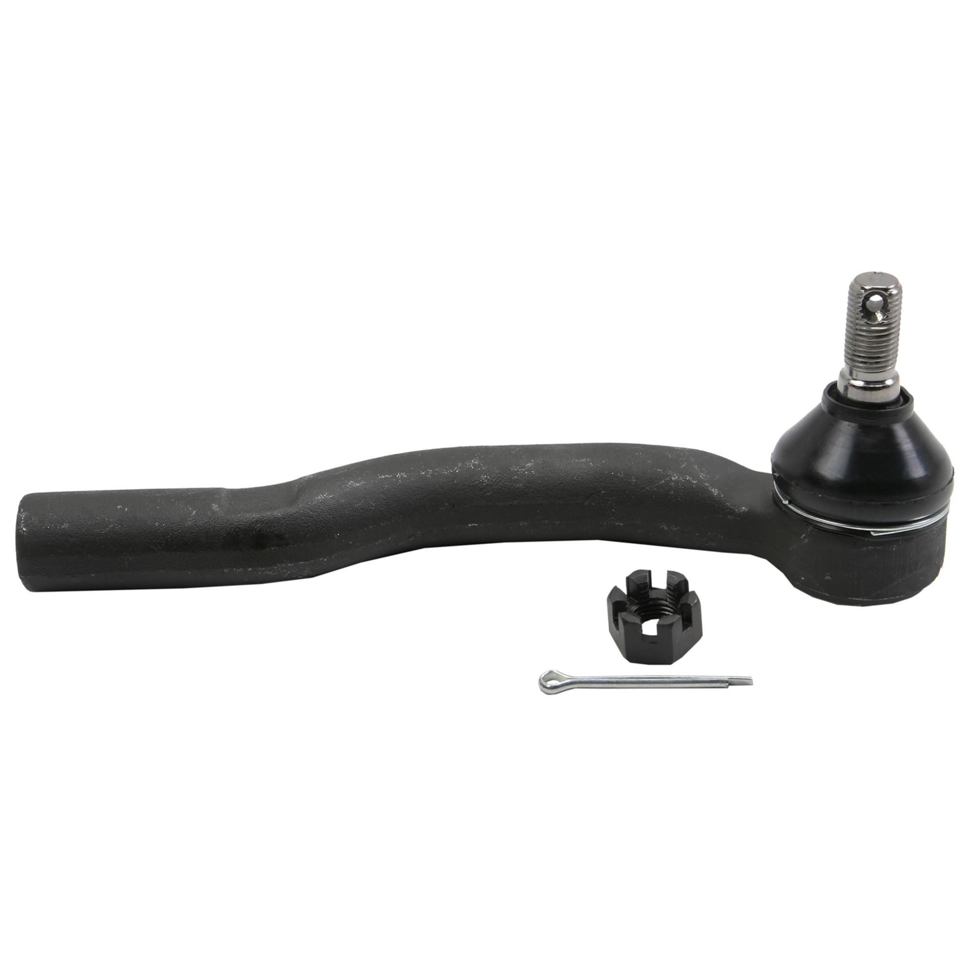 Angle View of Left Steering Tie Rod End MOOG ES80603