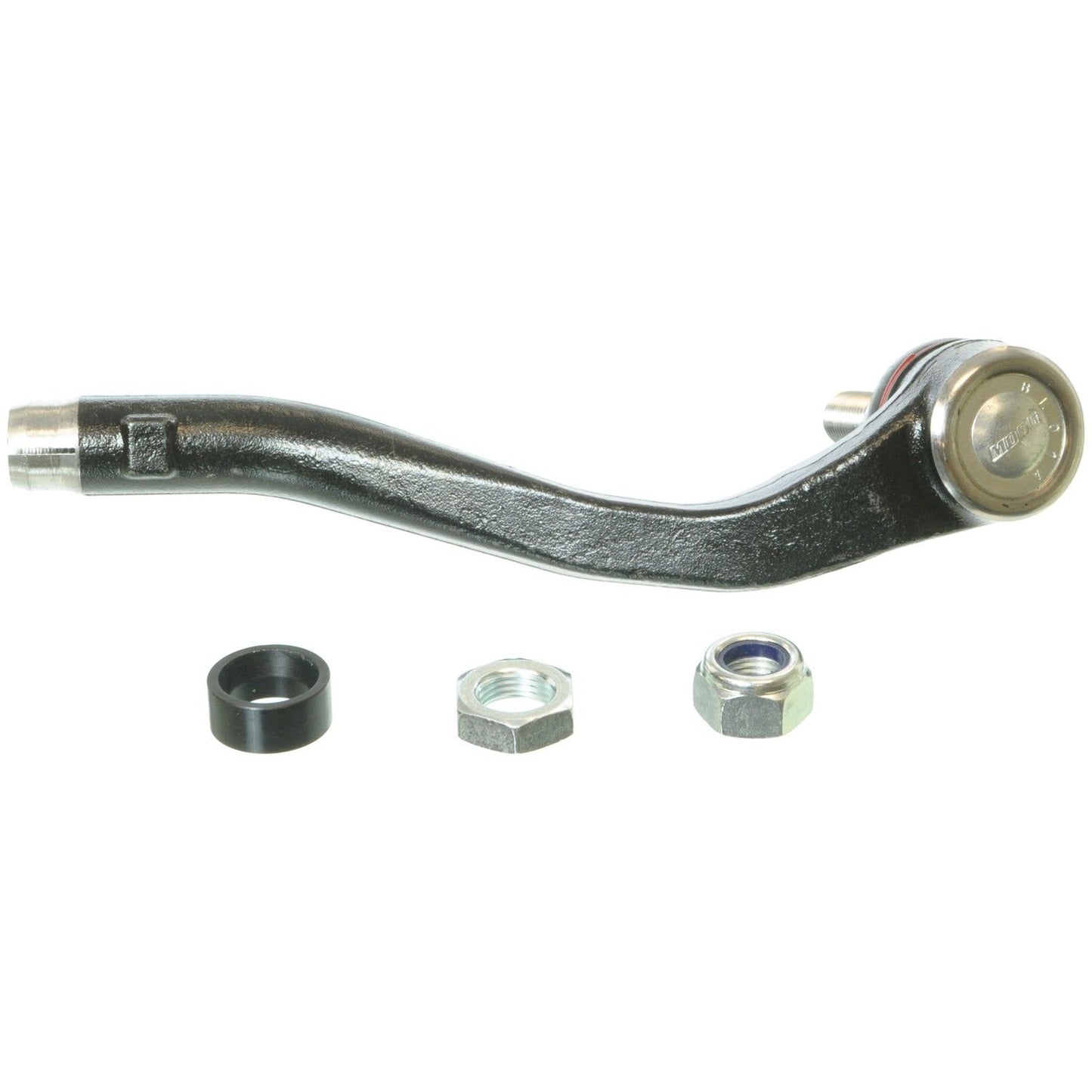 Bottom View of Right Steering Tie Rod End MOOG ES80691