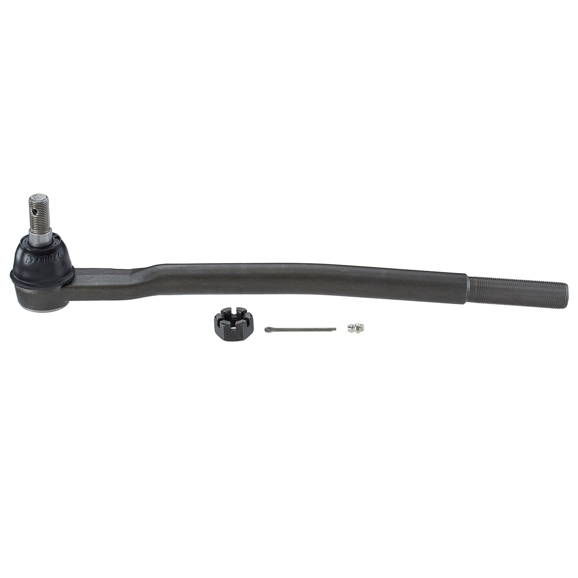 Back View of Left Steering Tie Rod End MOOG ES80753