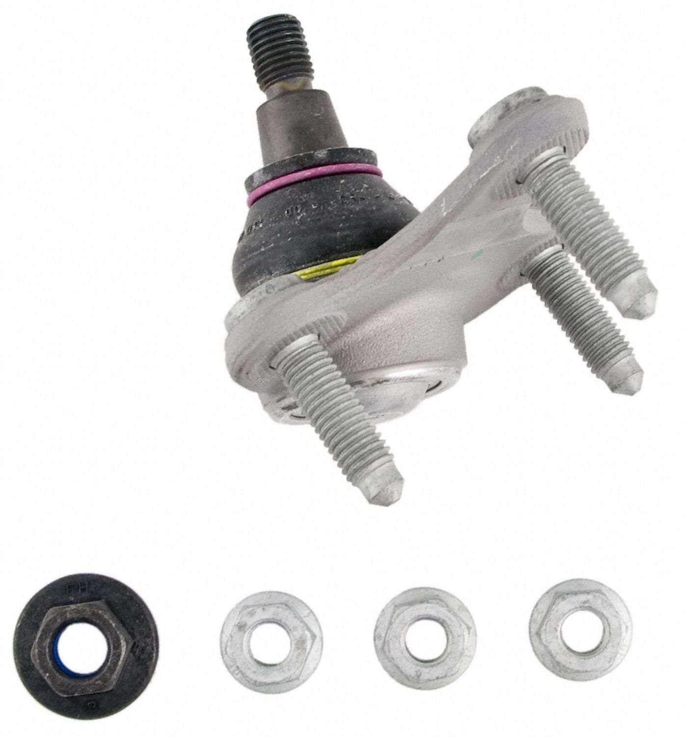 Top View of Front Left Suspension Ball Joint MOOG K500016