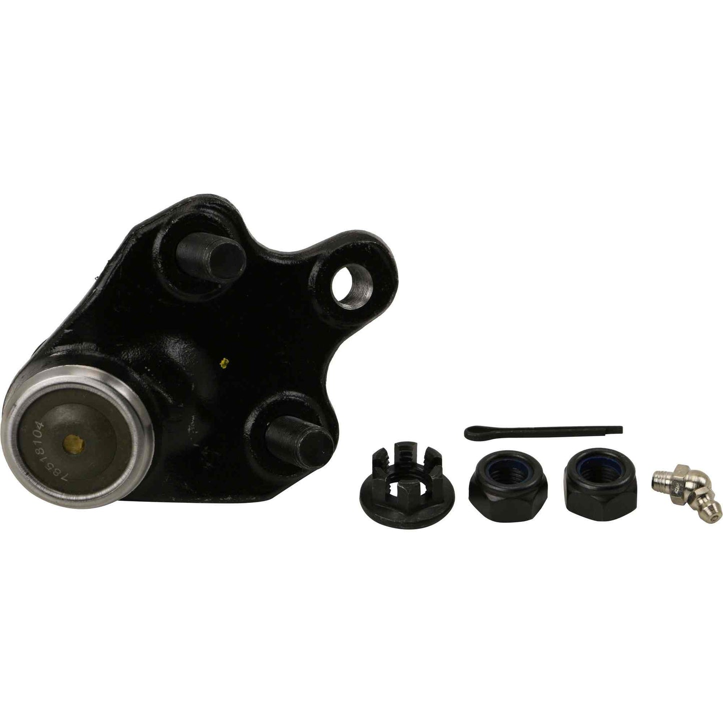 Back View of Front Suspension Ball Joint MOOG K500175