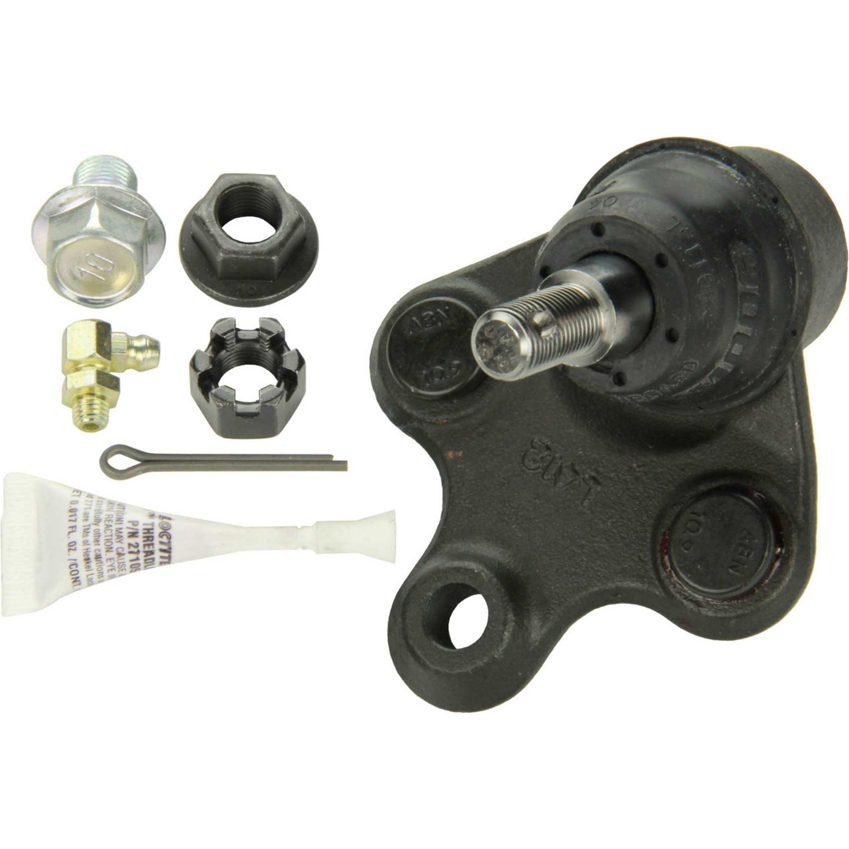 Angle View of Front Suspension Ball Joint MOOG K500234