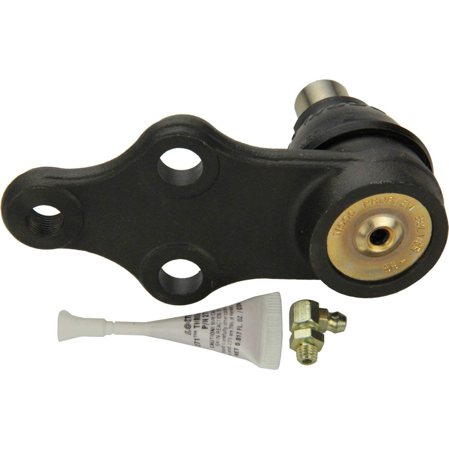 Back View of Front Suspension Ball Joint MOOG K500239