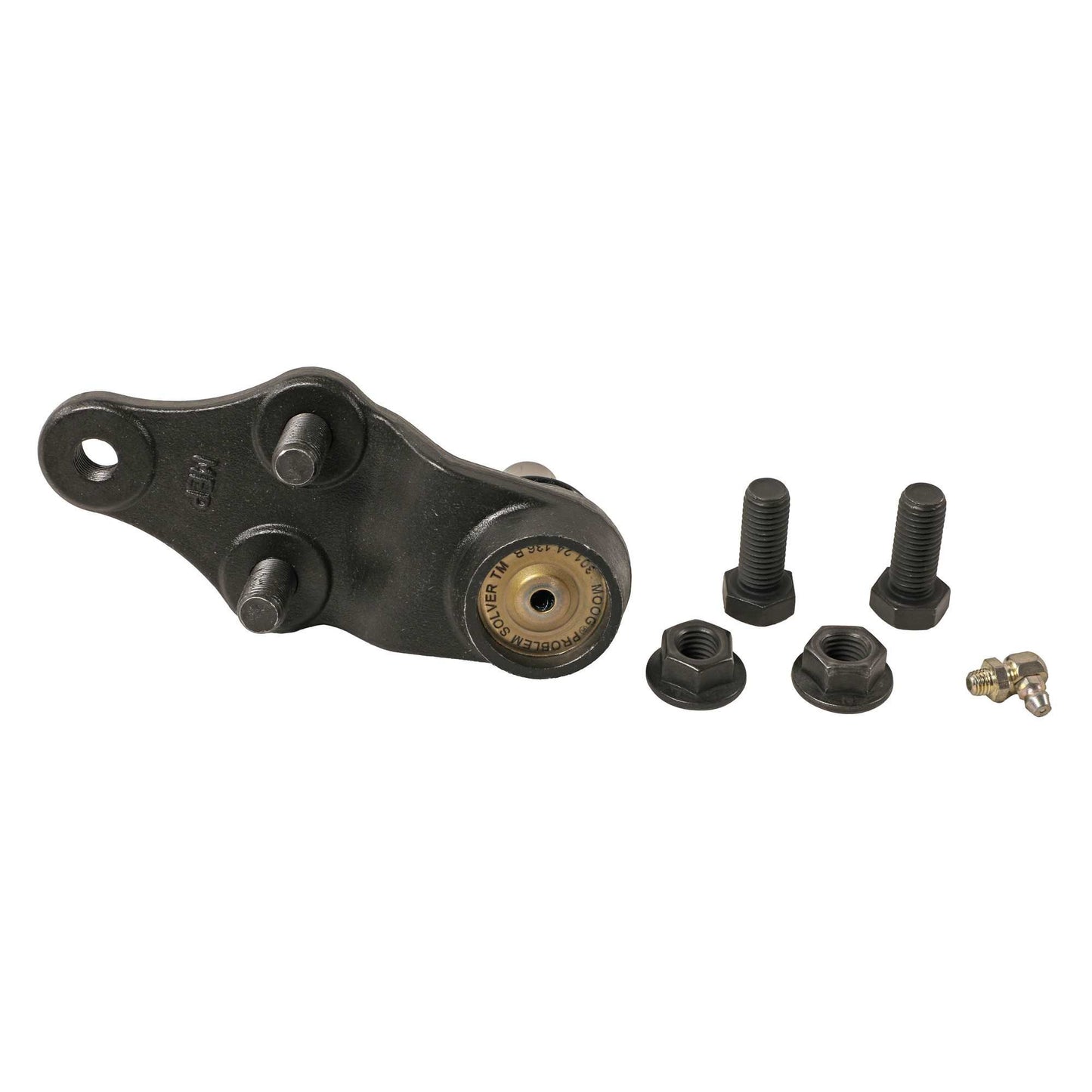 Back View of Front Suspension Ball Joint MOOG K500323