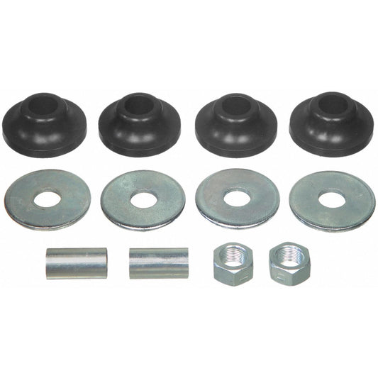 Top View of Front Suspension Strut Rod Bushing Kit MOOG K6092