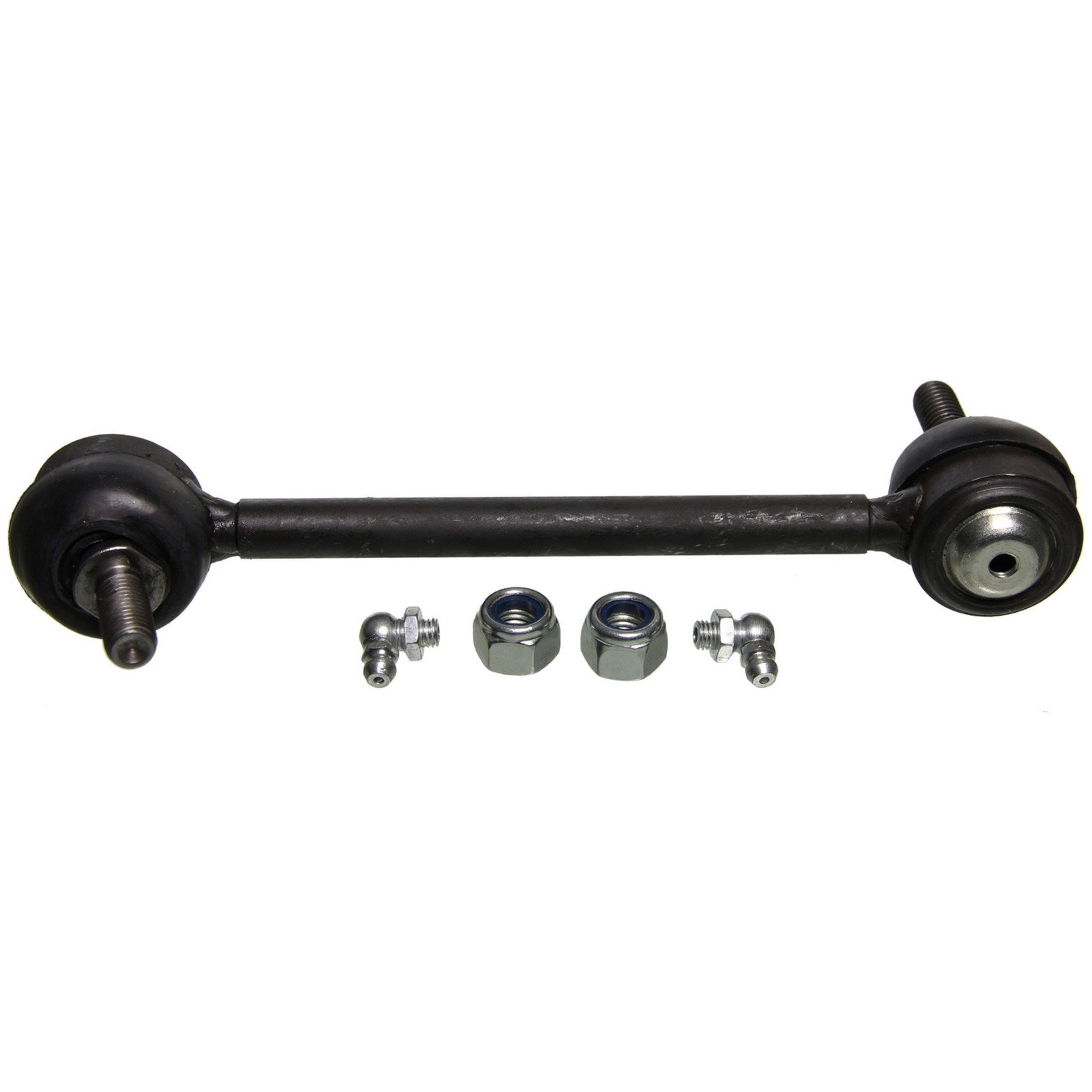 Back View of Rear Suspension Stabilizer Bar Link MOOG K6662