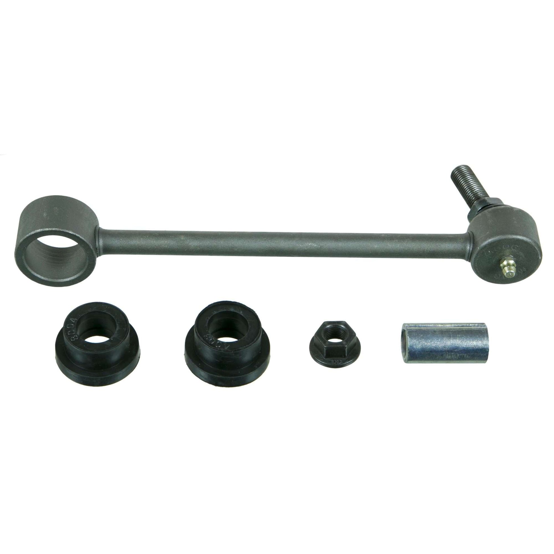 Back View of Rear Suspension Stabilizer Bar Link MOOG K6700