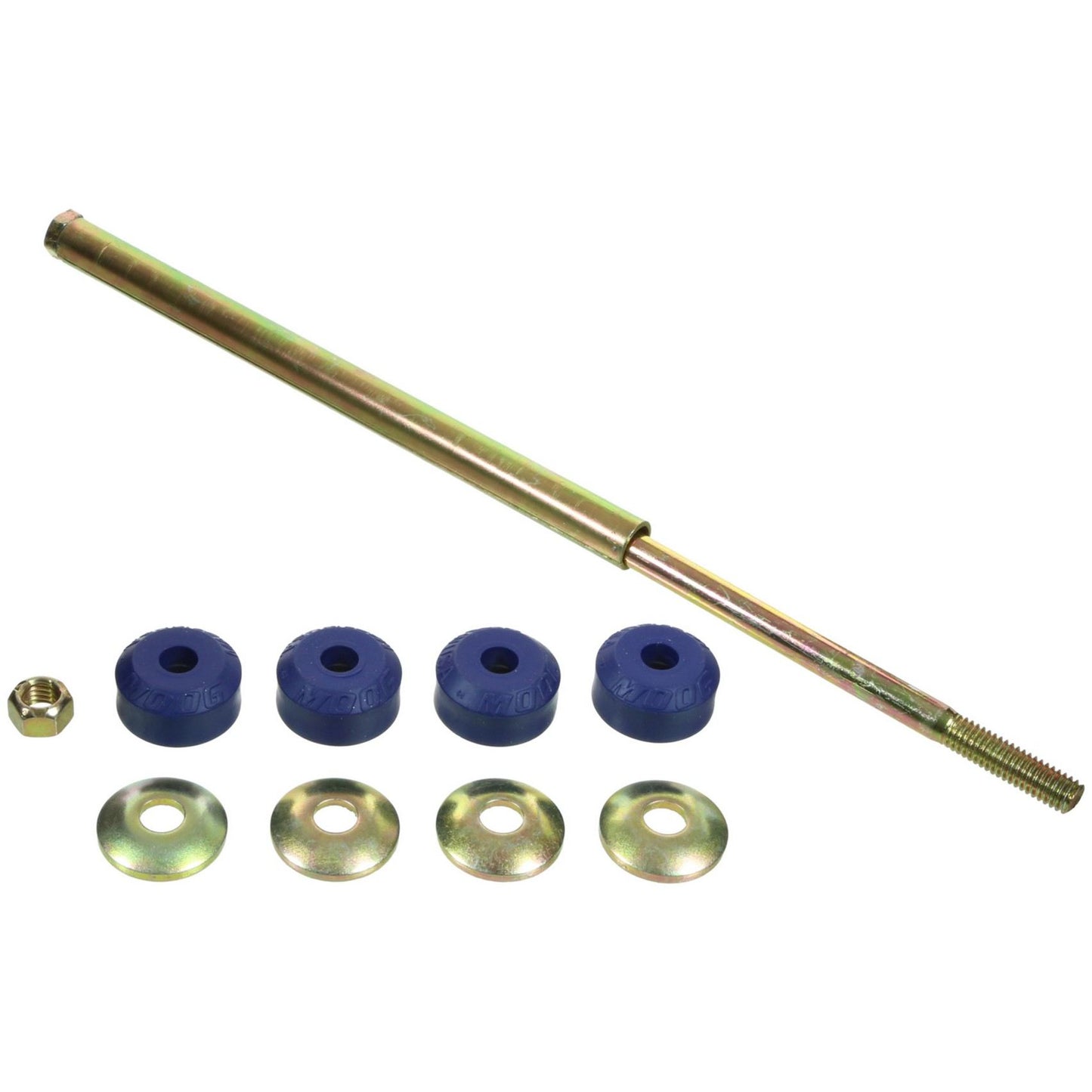 Back View of Rear Suspension Stabilizer Bar Link Kit MOOG K700633