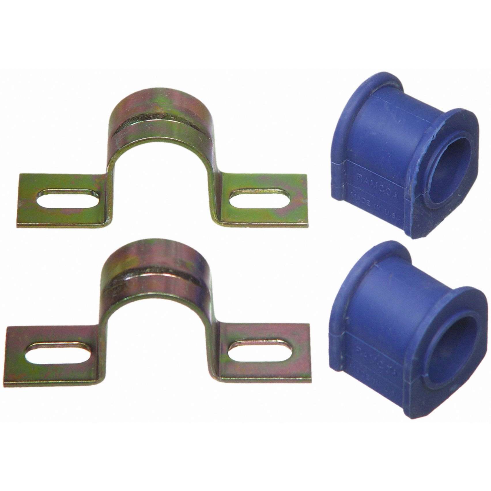 Top View of Front Suspension Stabilizer Bar Bushing Kit MOOG K7328