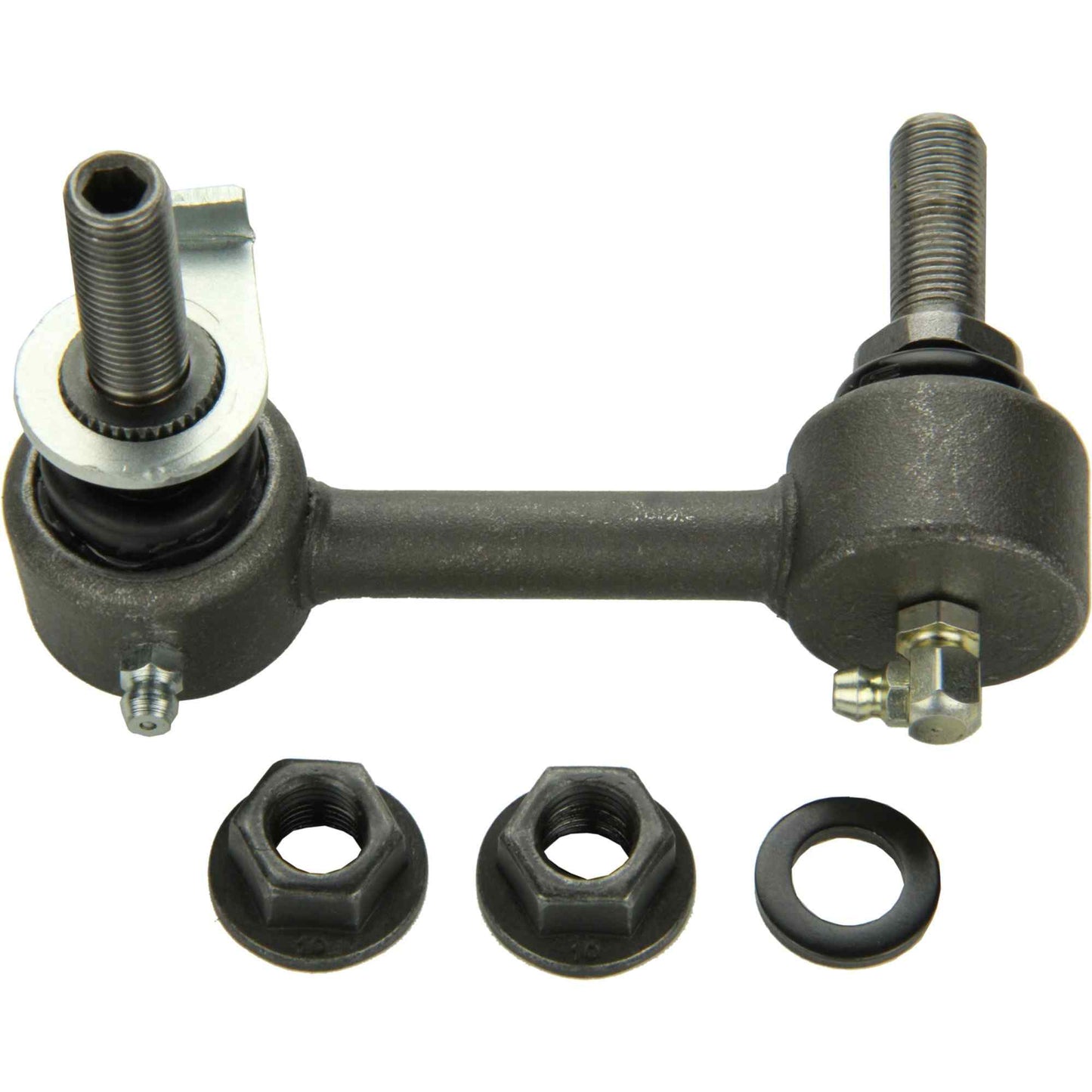 Back View of Front Left Suspension Stabilizer Bar Link MOOG K750101