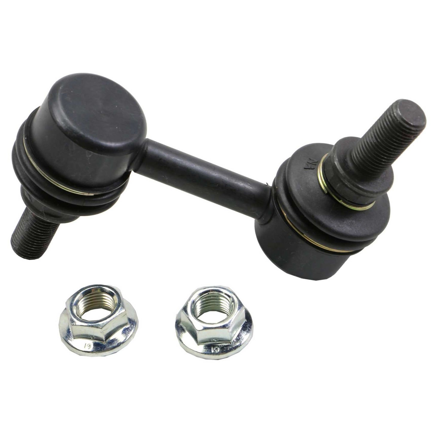 Back View of Front Suspension Stabilizer Bar Link MOOG K750146