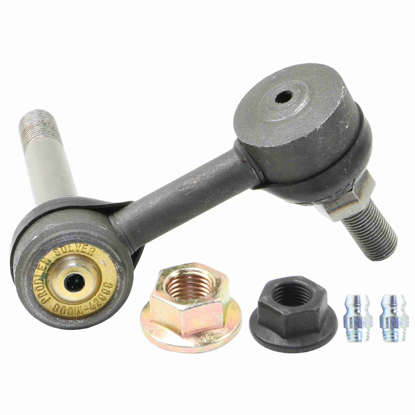 Back View of Front Left Suspension Stabilizer Bar Link MOOG K750194